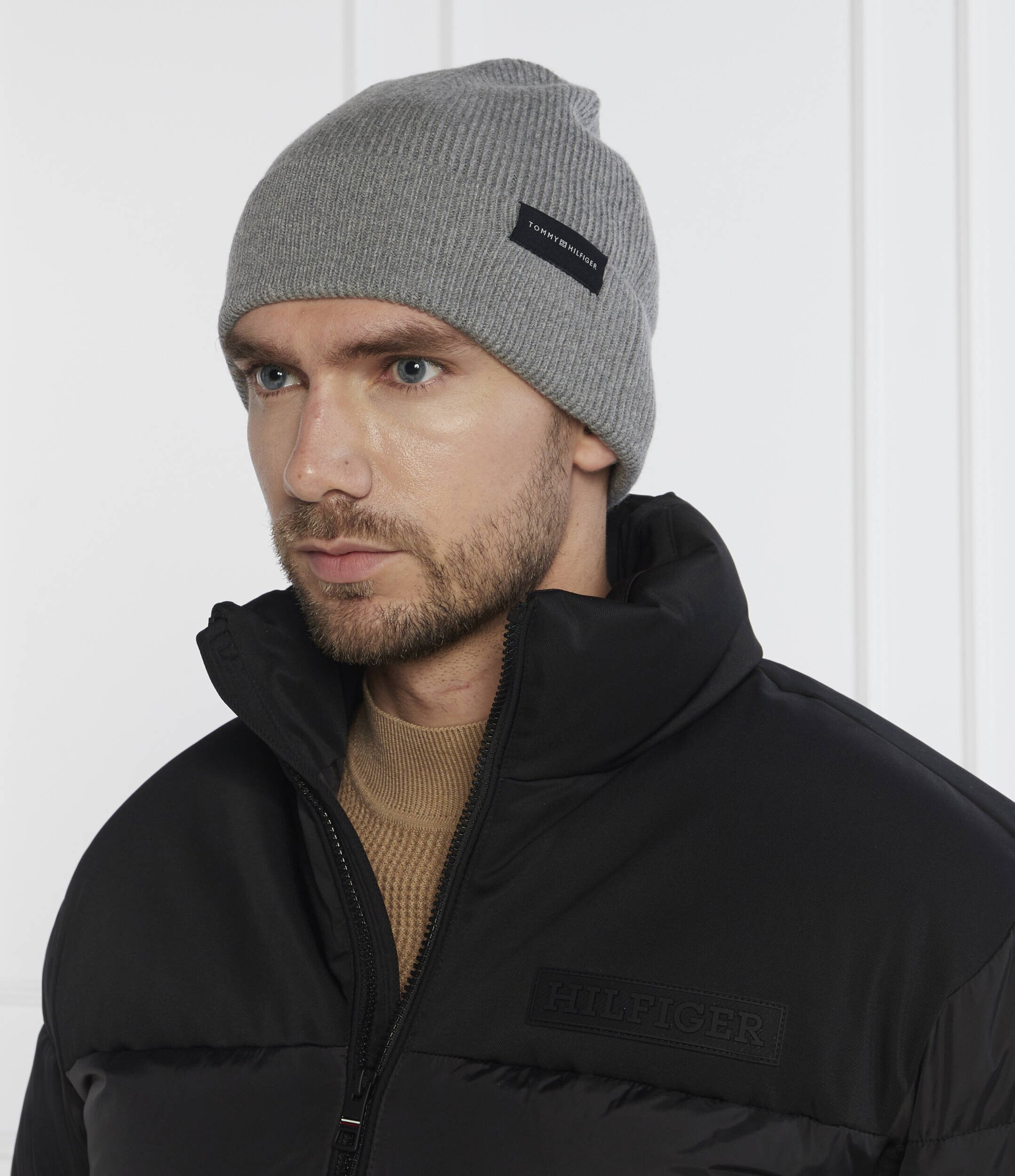 Tommy Hilfiger Căciulă UPTOWN WOOL BEANIE cu adaos de lână