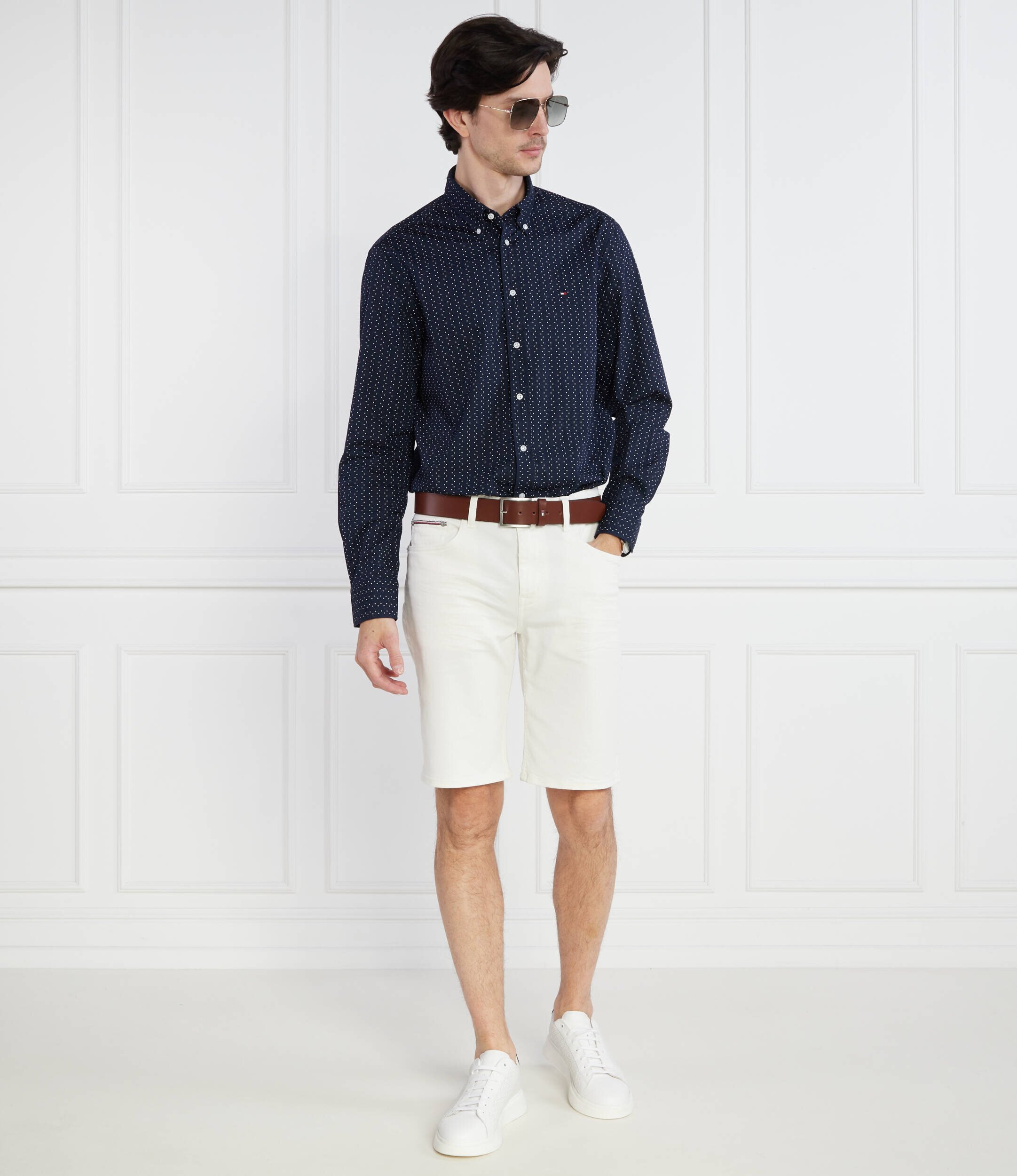 Tommy Hilfiger Cămașă CL-W DOT PRINT SF SH | Slim Fit