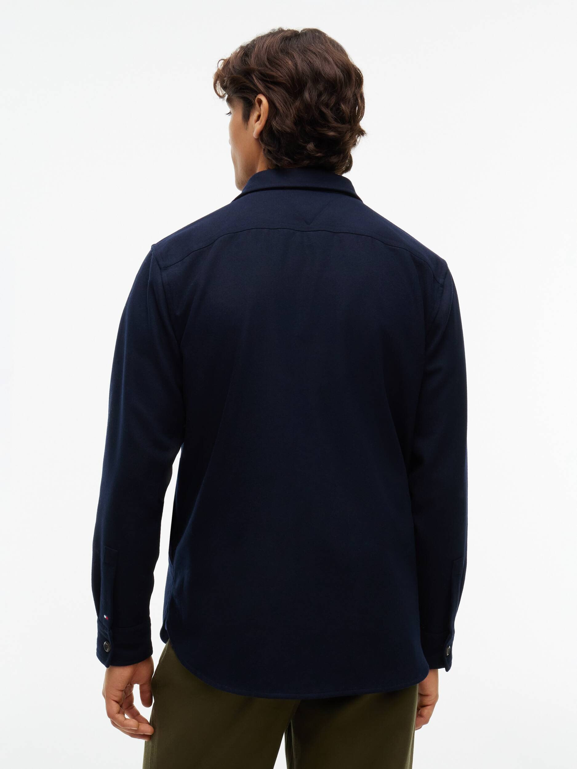 Tommy Hilfiger Cămașă | Classic fit cu adaos de lână