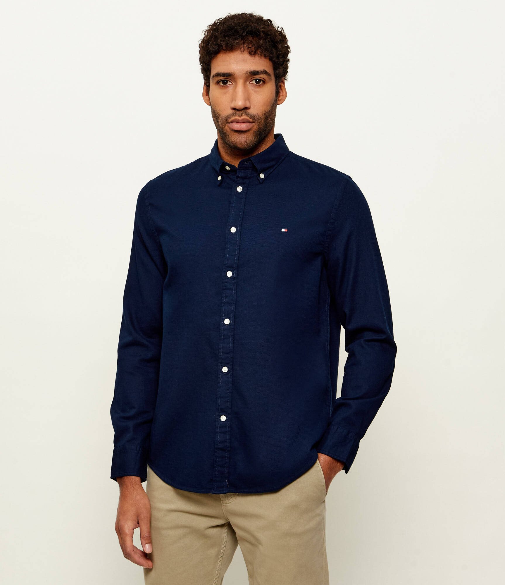 Tommy Hilfiger Cămașă DOBBY | Slim Fit