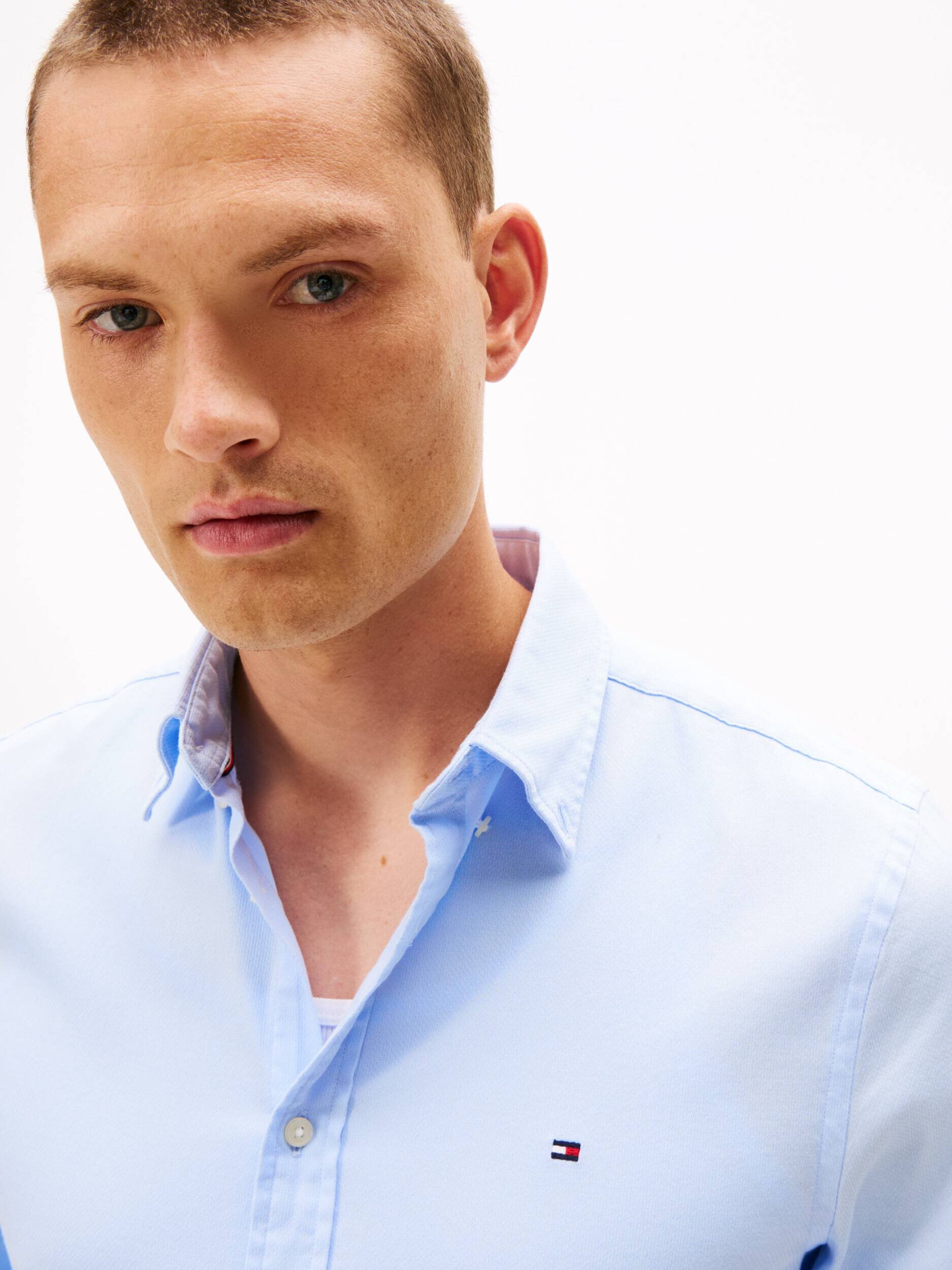 Tommy Hilfiger Cămașă DOBBY | Slim Fit