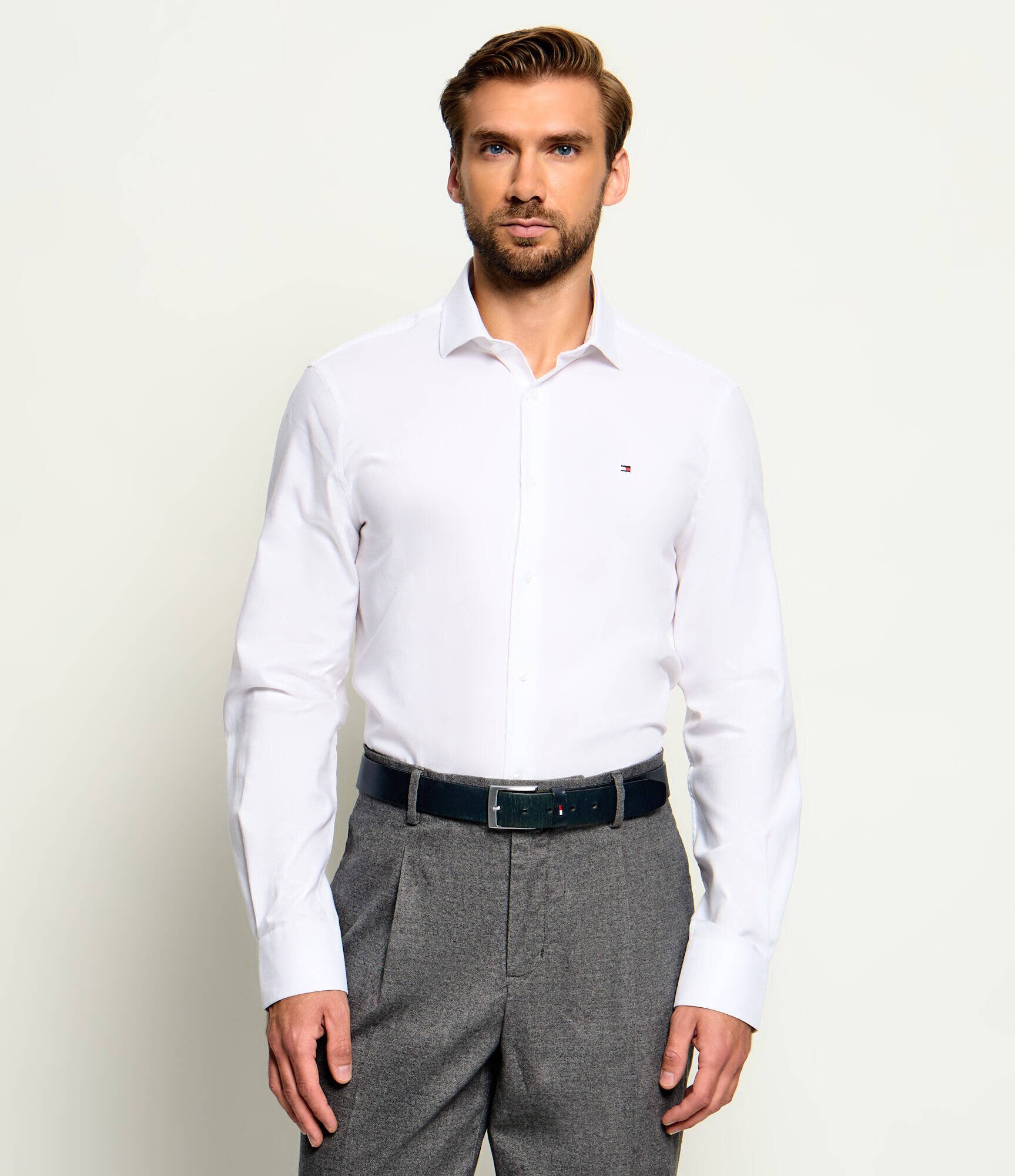 Tommy Hilfiger Cămașă Dobby | Tailored slim