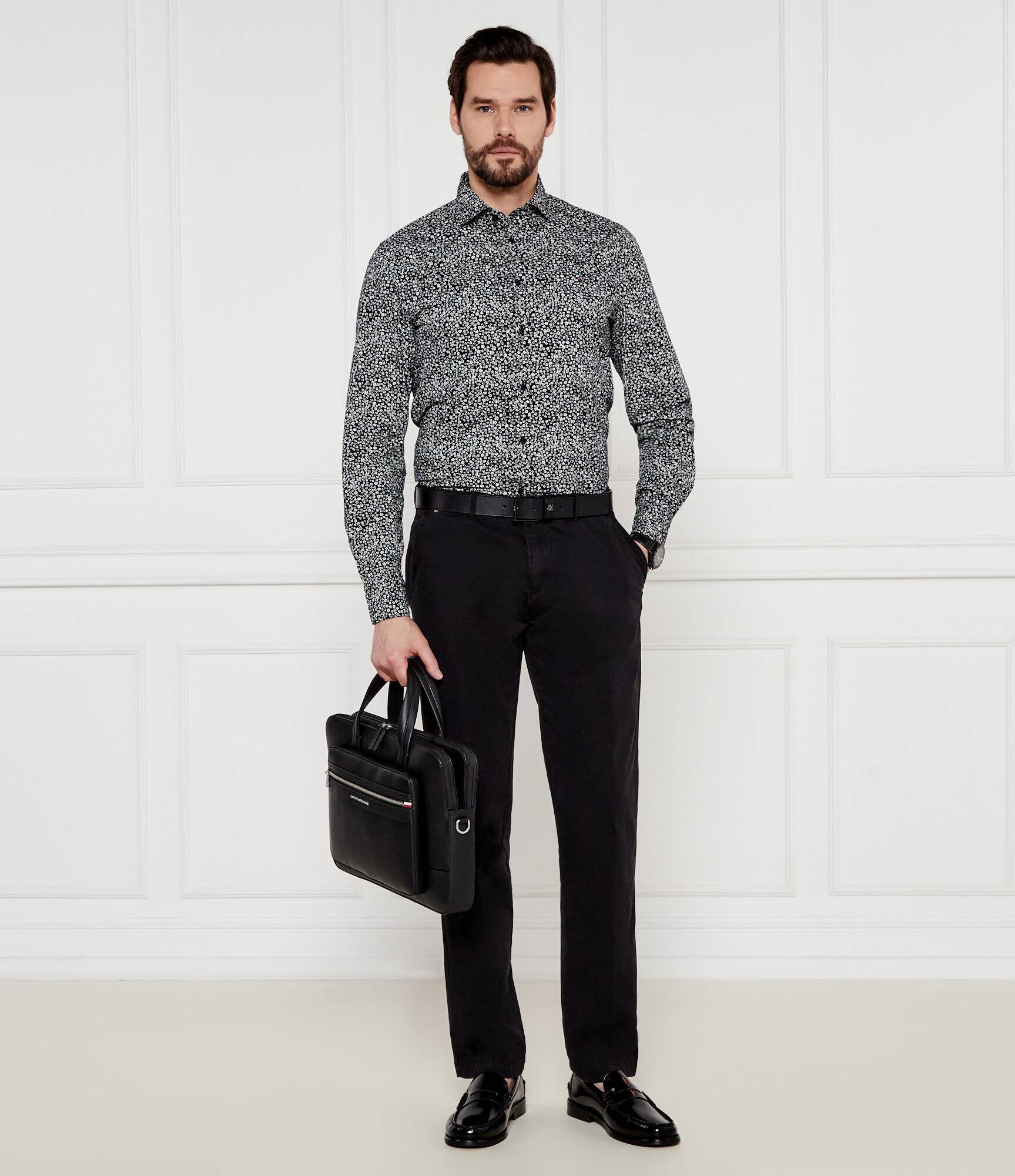 Tommy Hilfiger Cămașă Floral | Slim Fit
