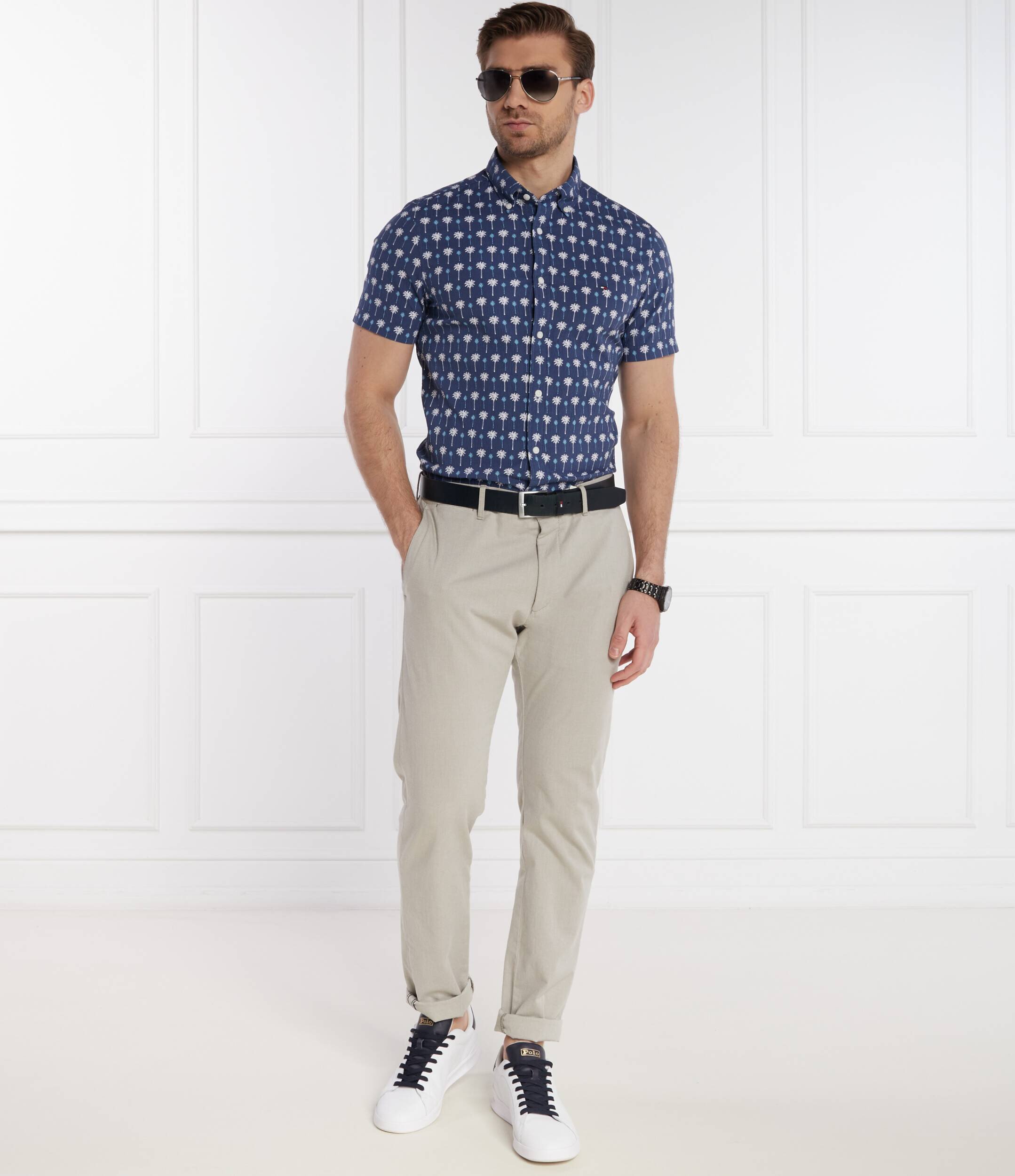 Tommy Hilfiger Cămașă MINI PALM | Slim Fit