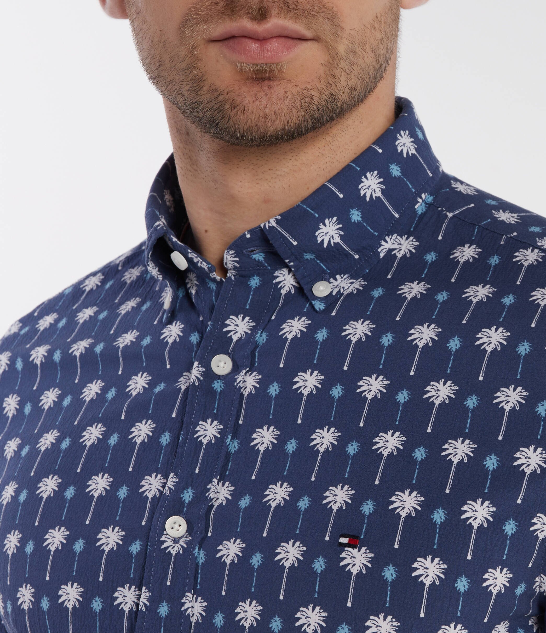 Tommy Hilfiger Cămașă MINI PALM | Slim Fit