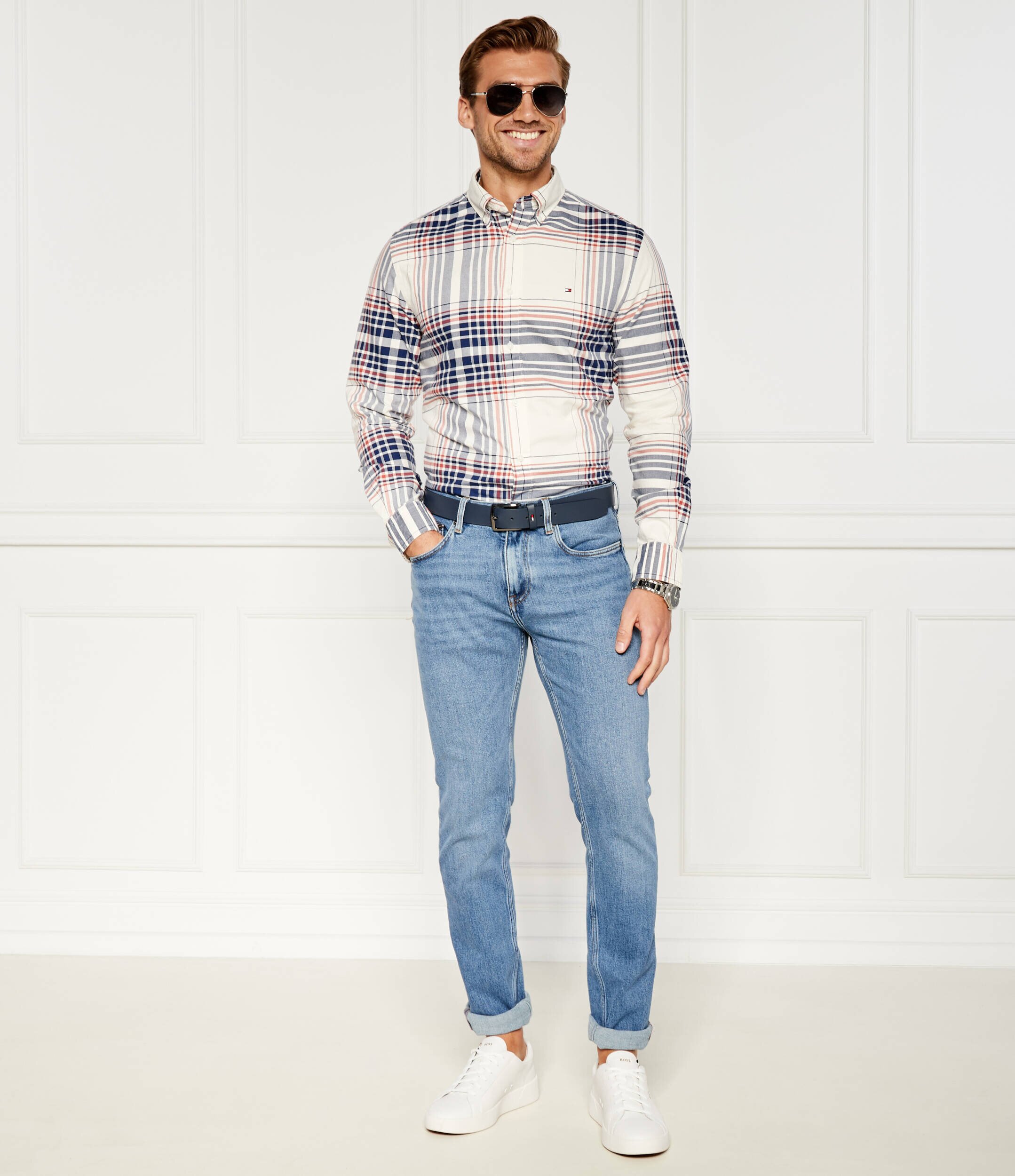 Tommy Hilfiger Cămașă OXFORD CHECK | Regular Fit