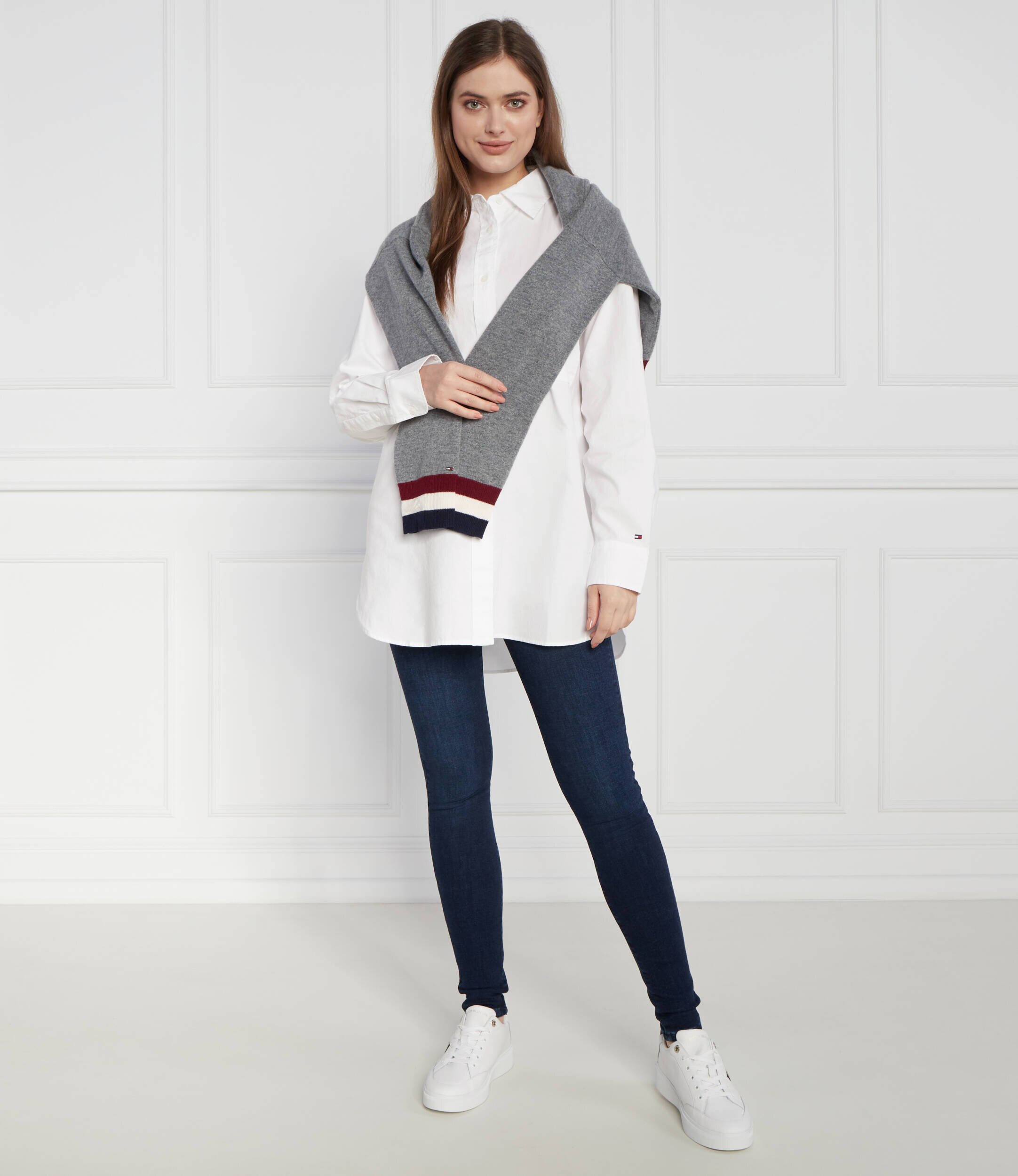 Tommy Hilfiger Cămașă OXFORD LS | Oversize fit