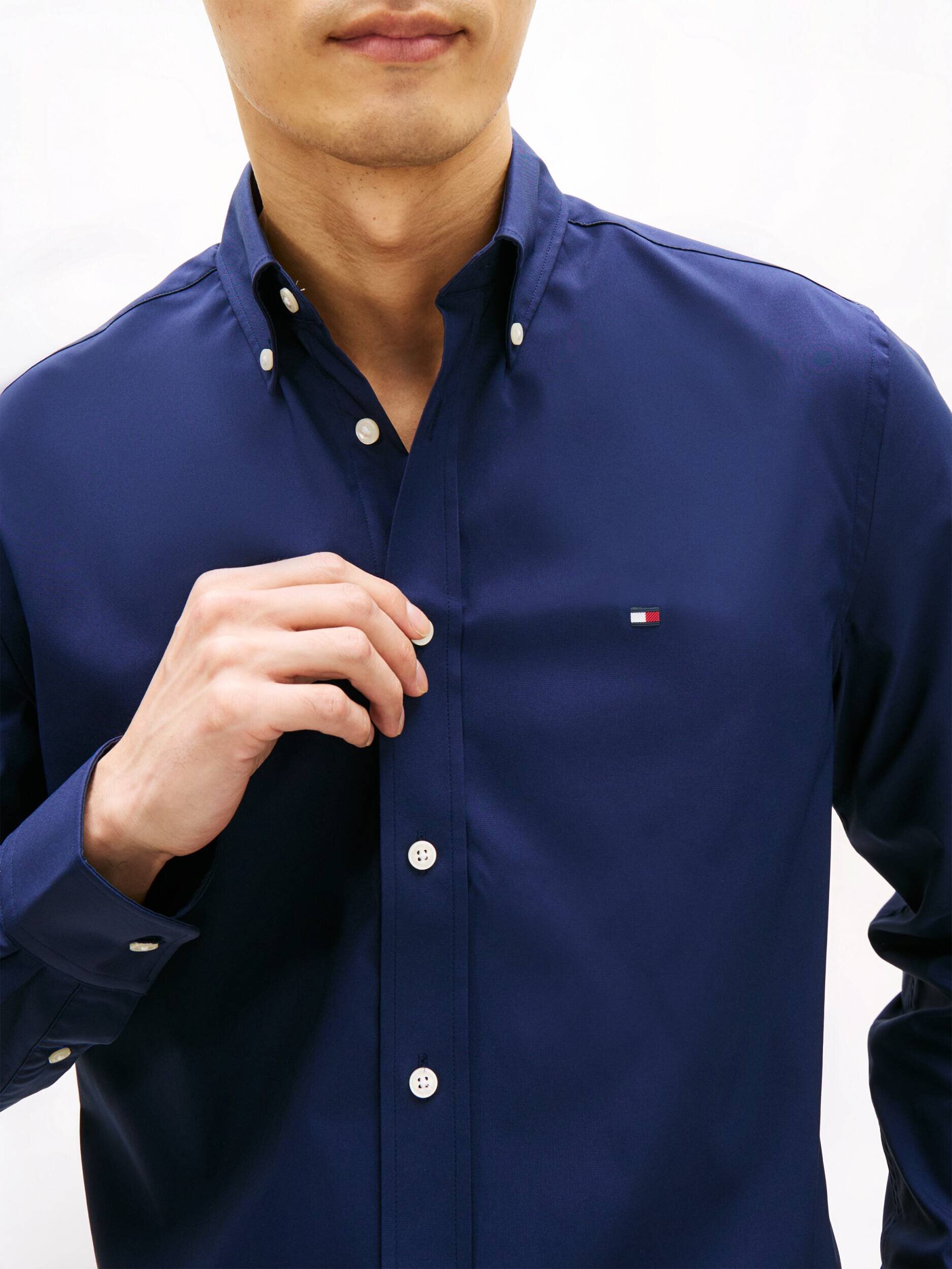 Tommy Hilfiger Cămașă PERFORMANCE POPLIN SOLID | regular fit