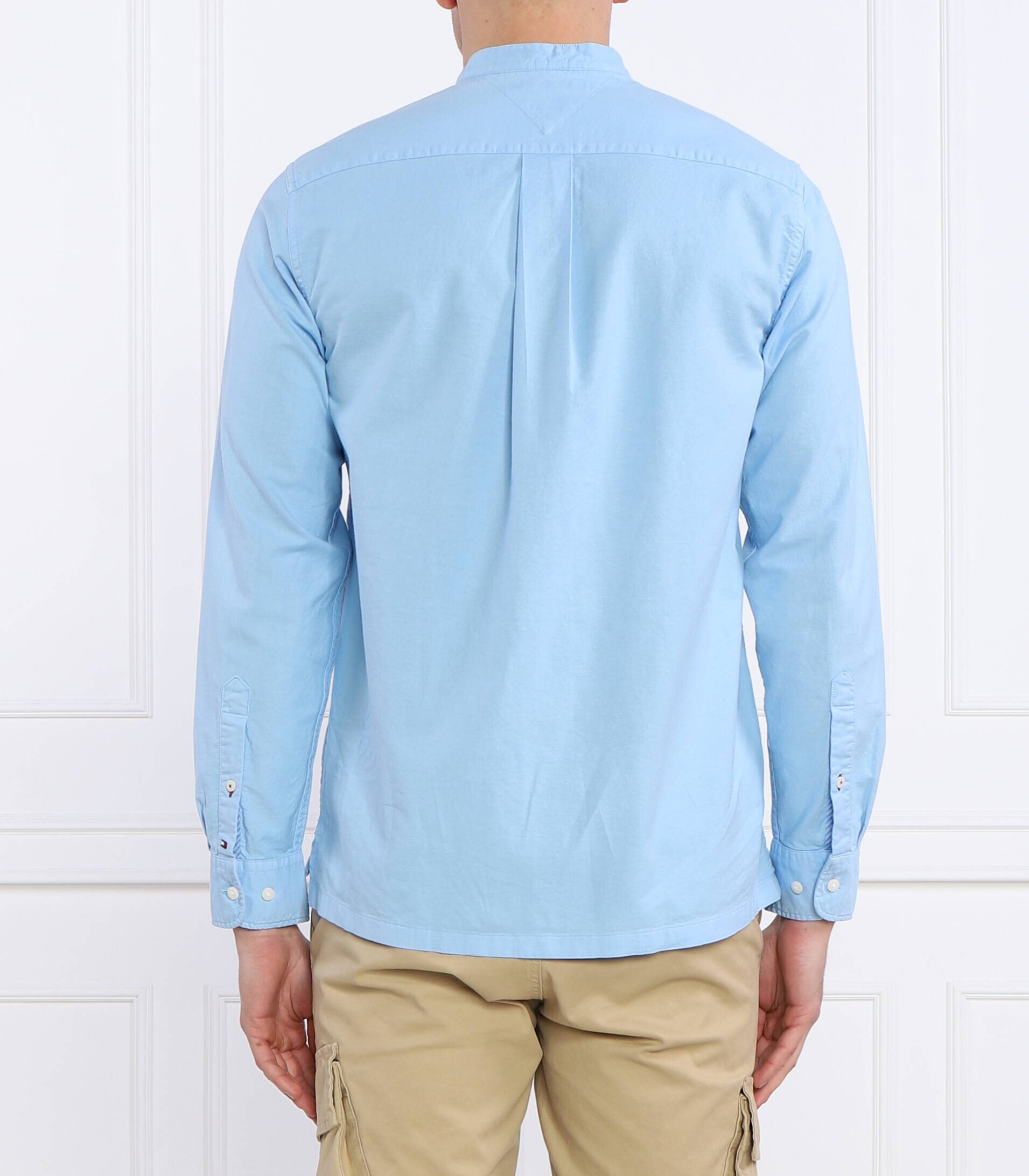 Tommy Hilfiger Cămașă PIGMENT GMD MANDARIN | Regular Fit