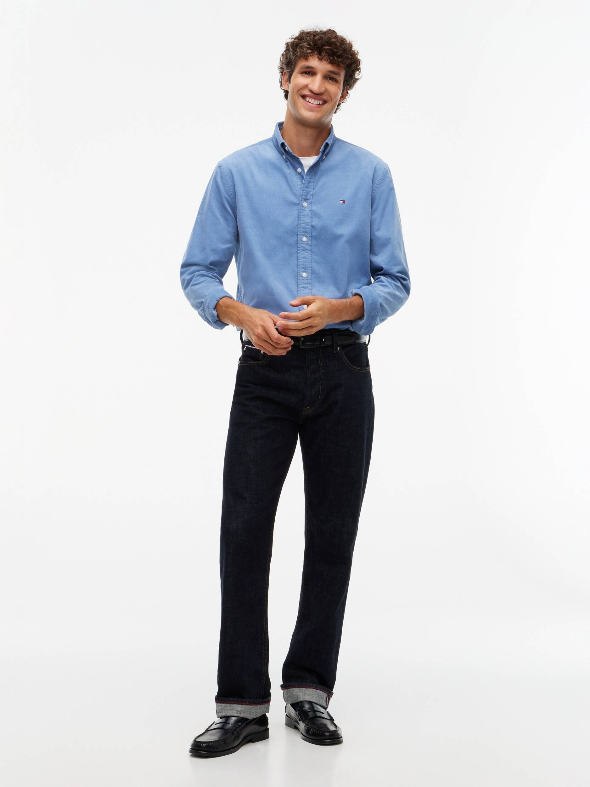 Tommy Hilfiger Cămașă | regular fit | catifea reiată