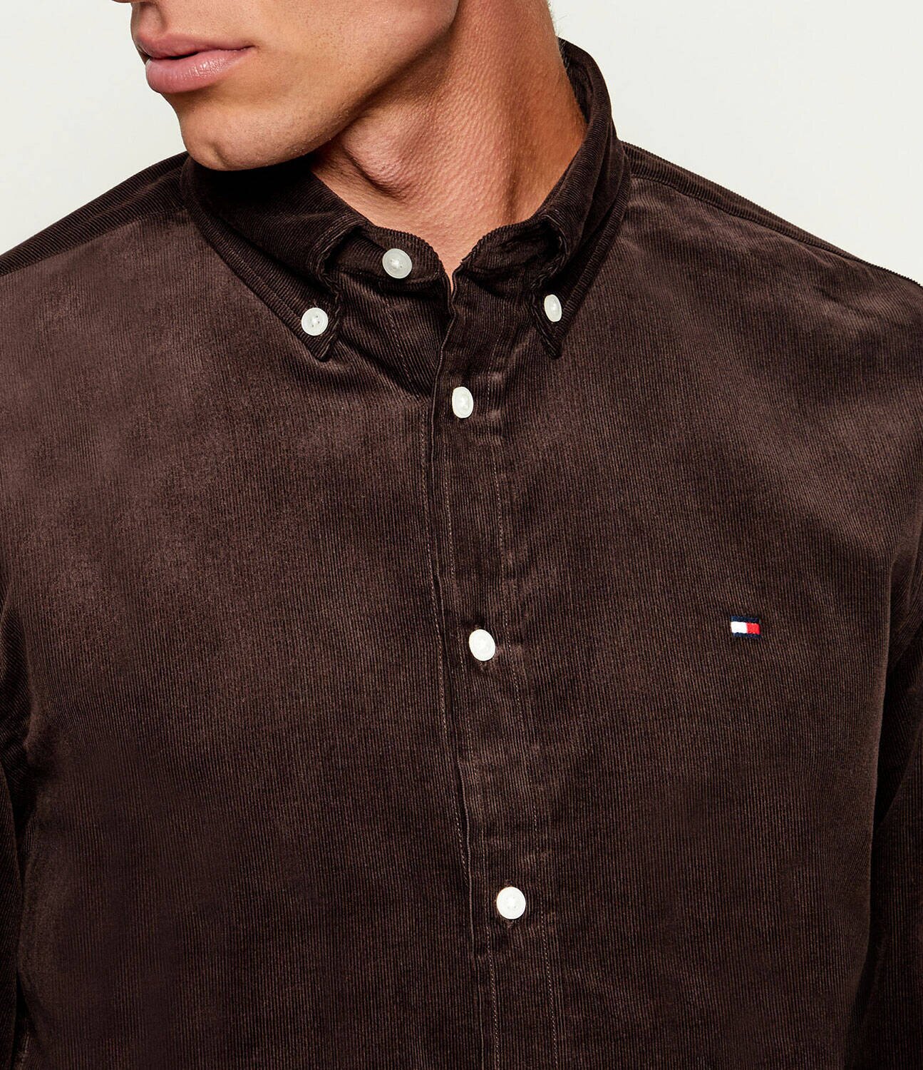 Tommy Hilfiger Cămașă | regular fit | catifea reiată