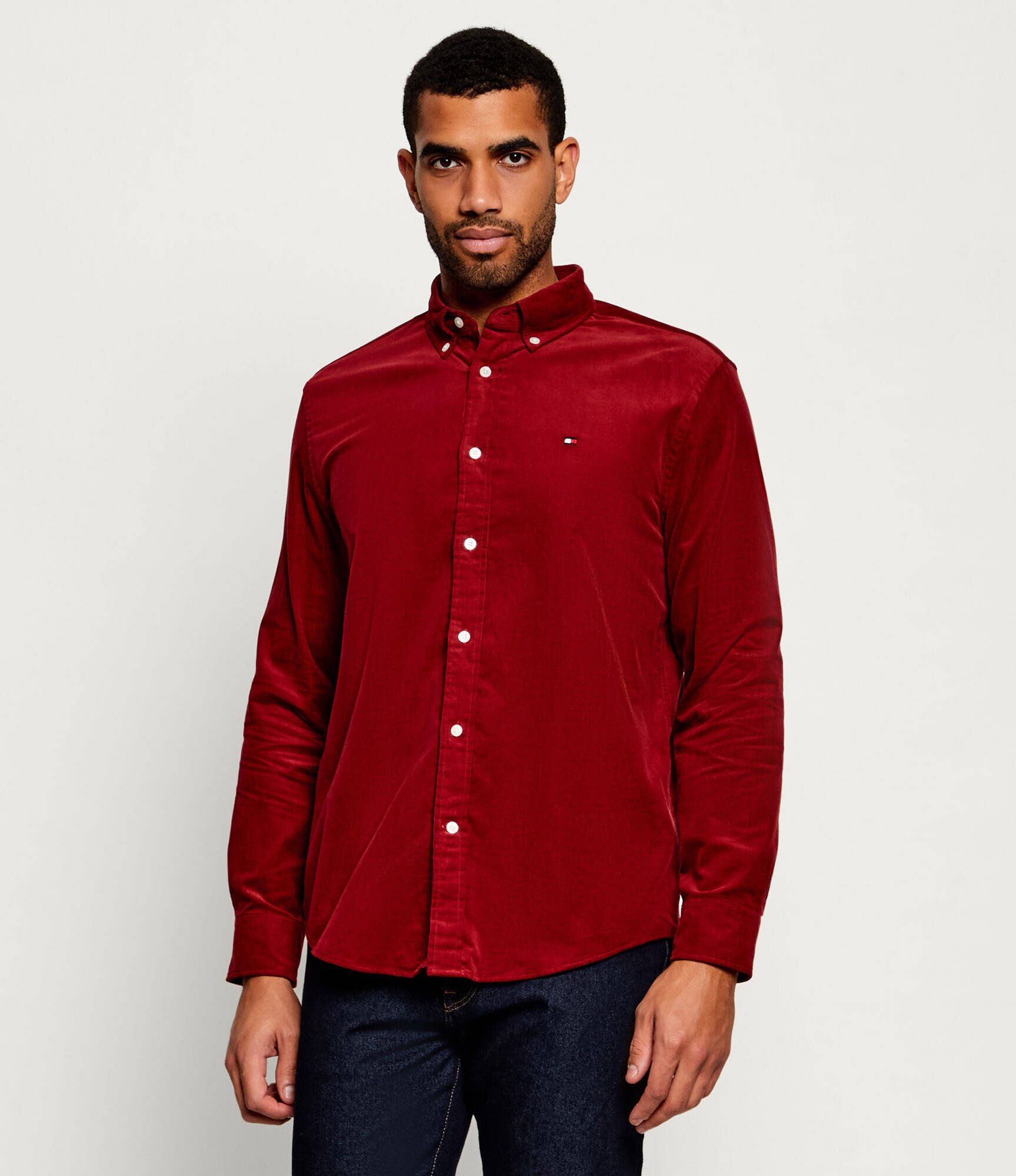 Tommy Hilfiger Cămașă | regular fit | catifea reiată