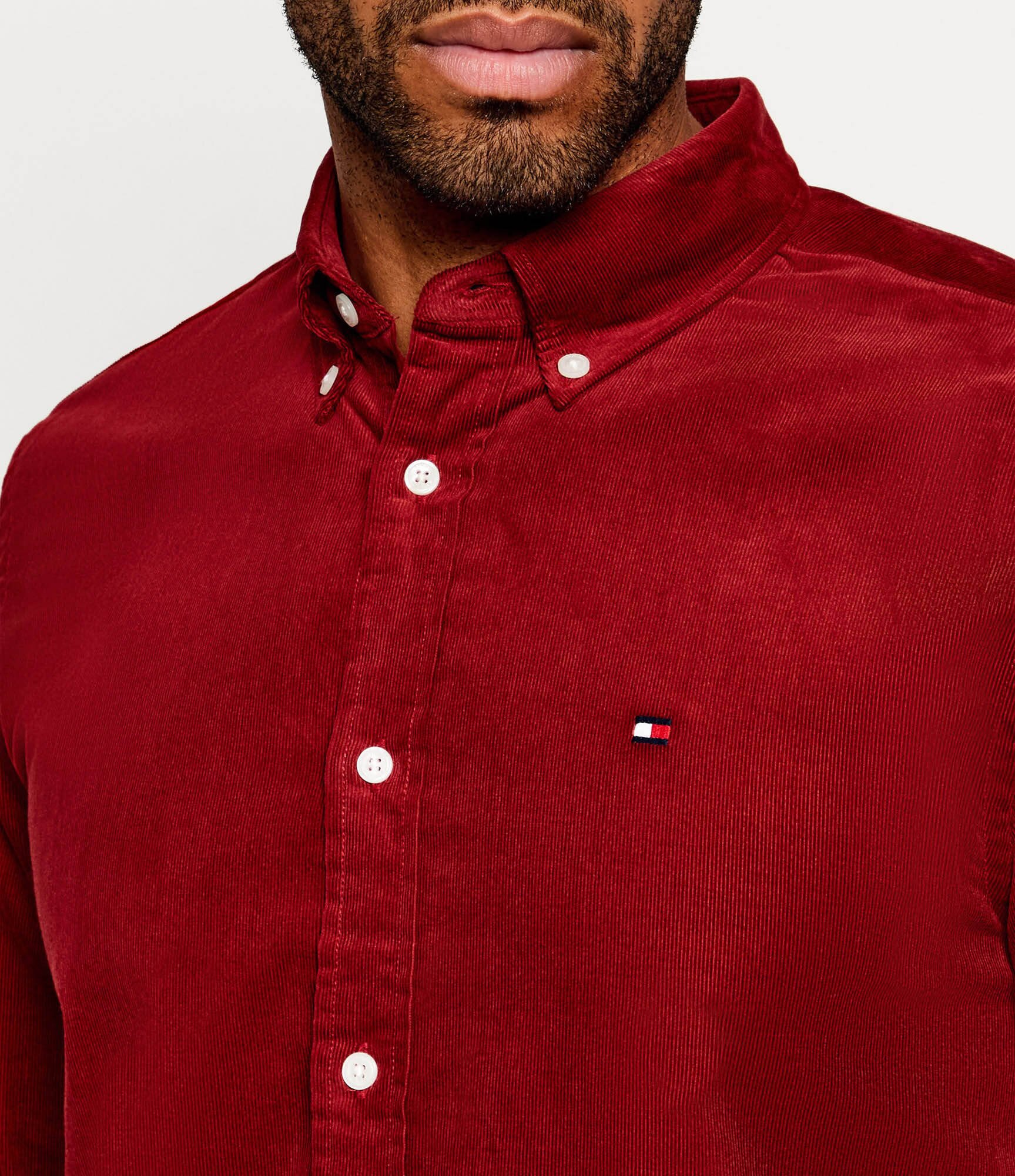 Tommy Hilfiger Cămașă | regular fit | catifea reiată