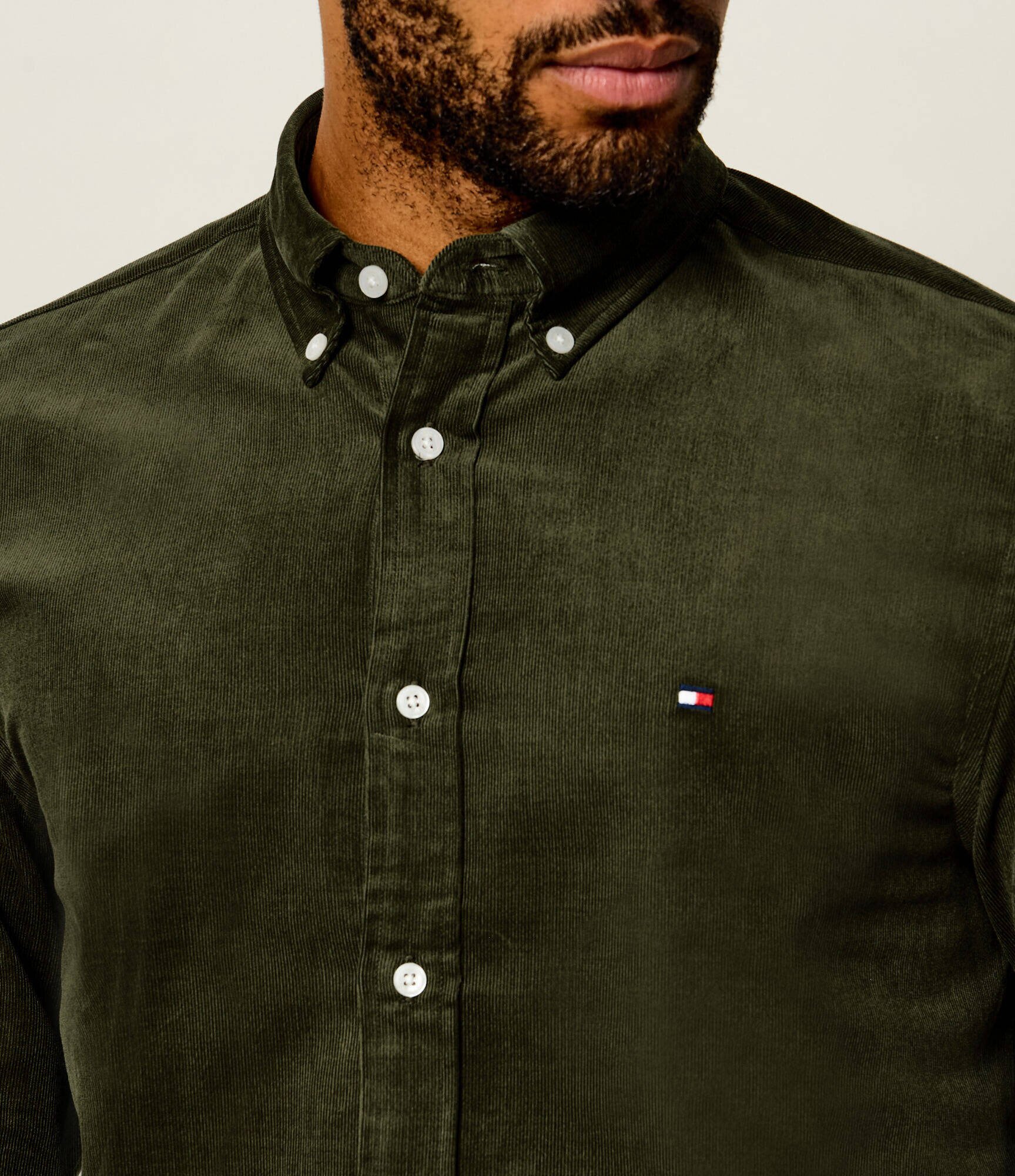 Tommy Hilfiger Cămașă | regular fit | catifea reiată