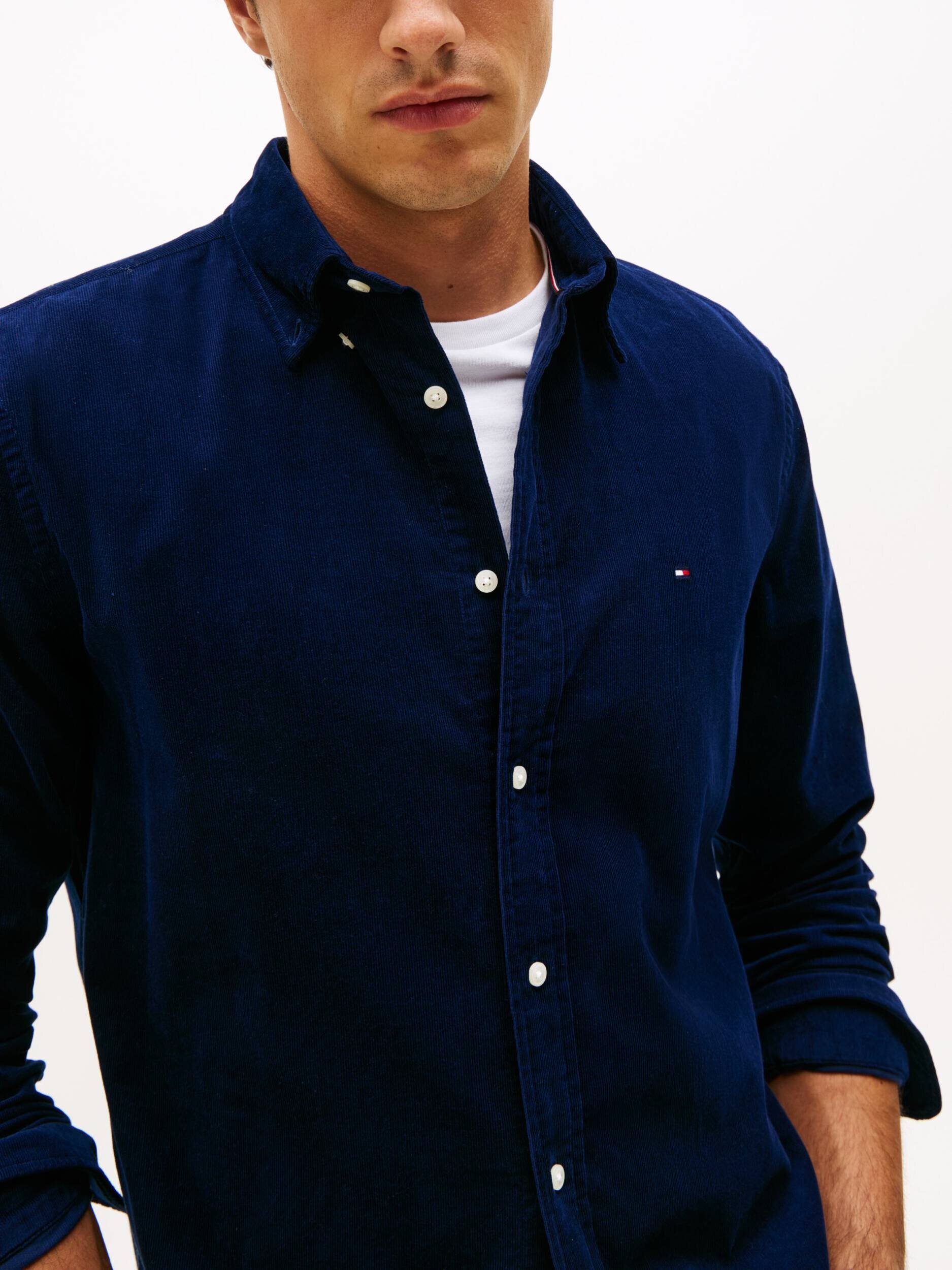 Tommy Hilfiger Cămașă | regular fit | catifea reiată
