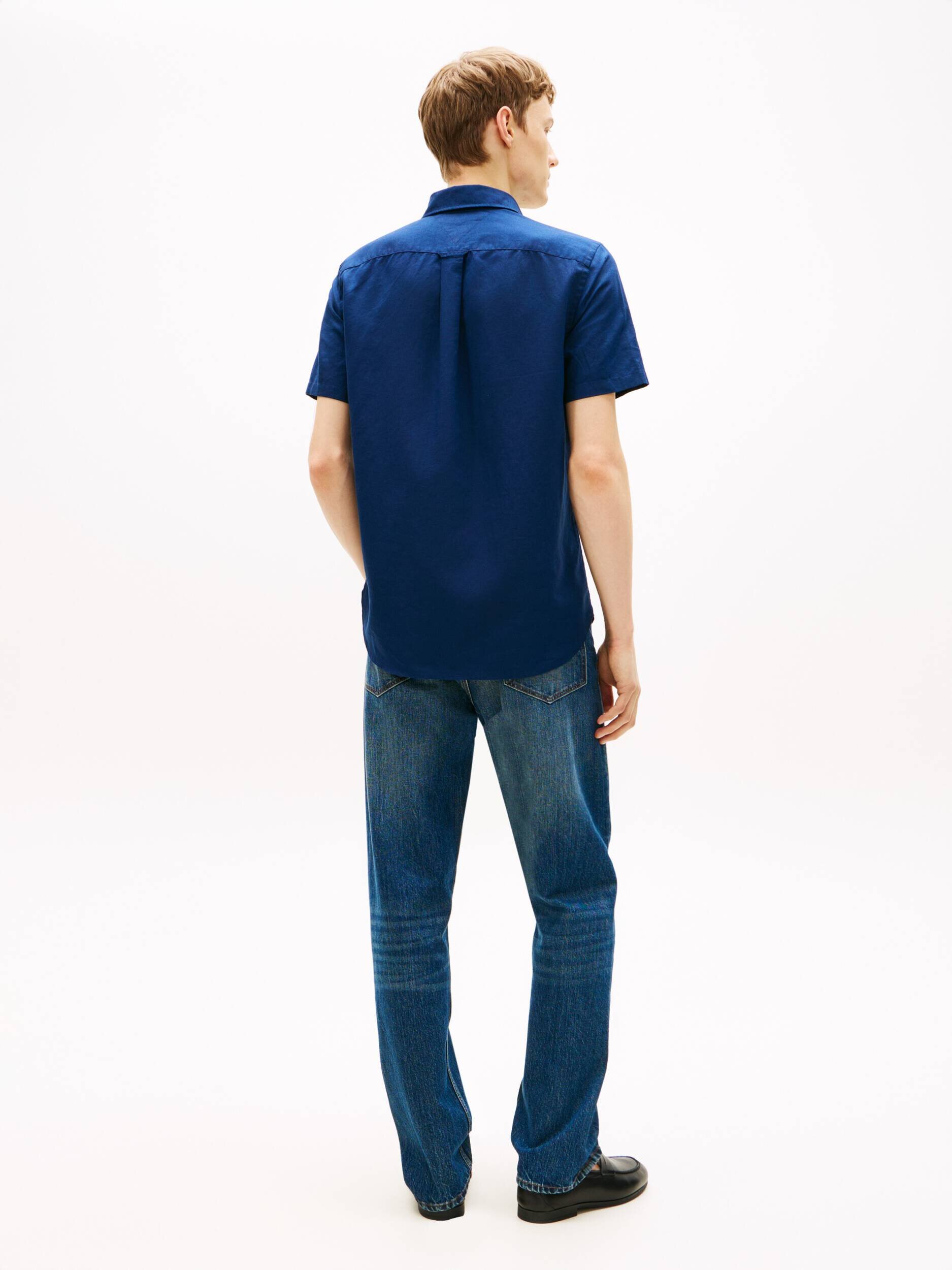 Tommy Hilfiger Koszula | Regular Fit | z dodatkiem lnu