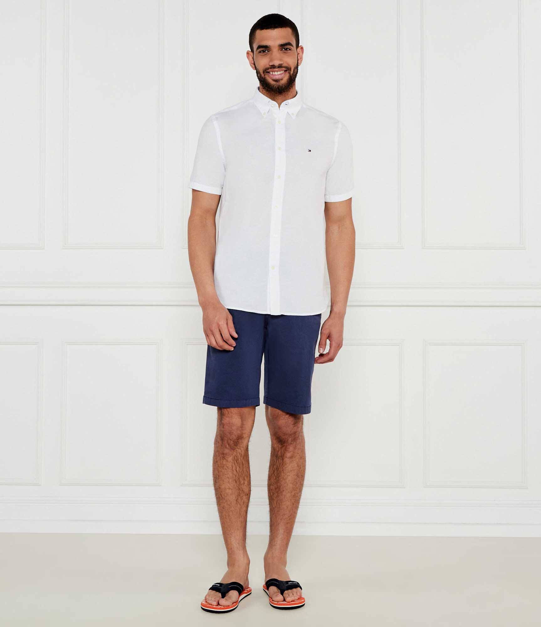 Tommy Hilfiger Cămașă | Regular Fit | cu adaos de in