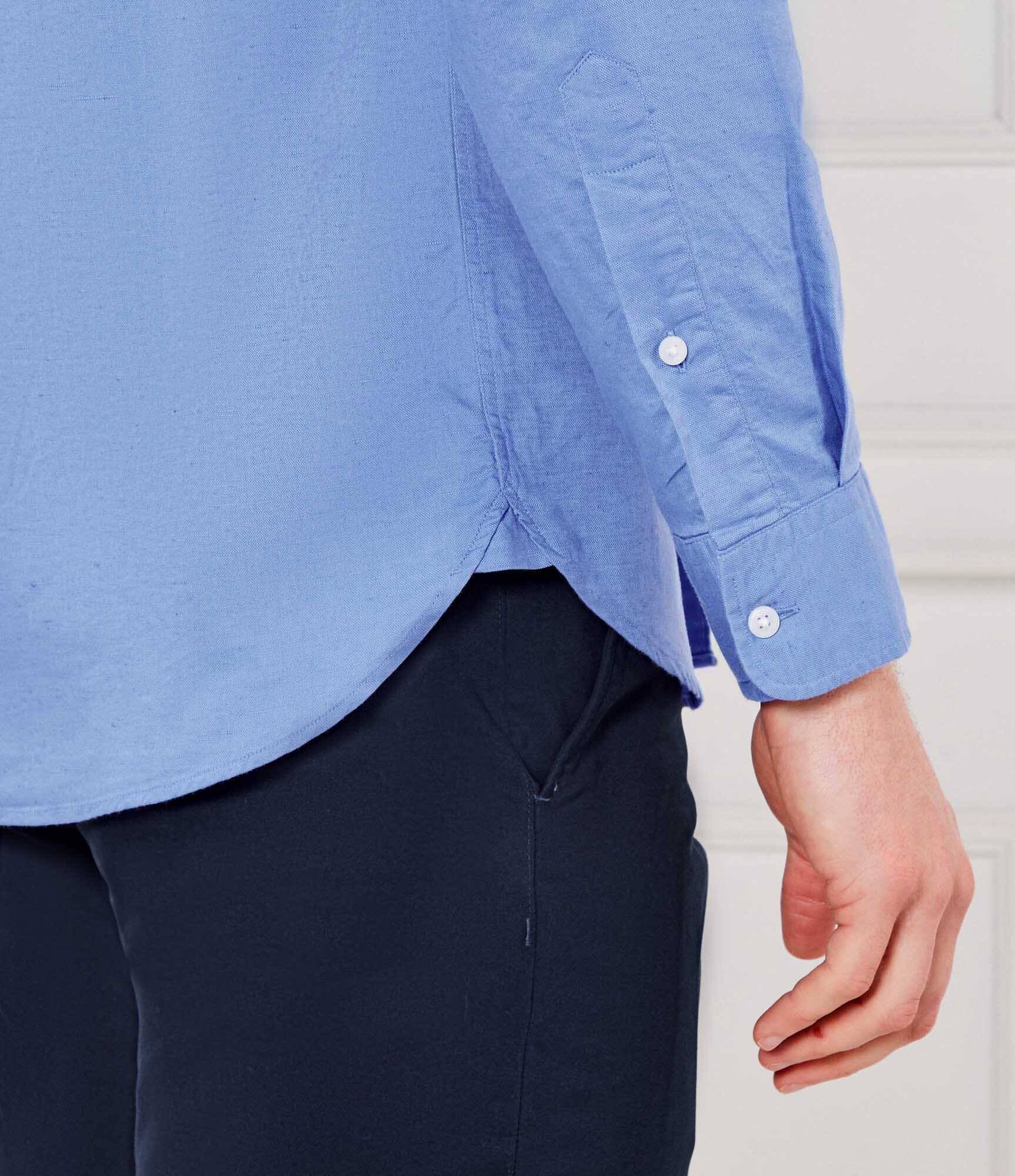 Tommy Hilfiger Cămașă | Regular Fit | cu adaos de in