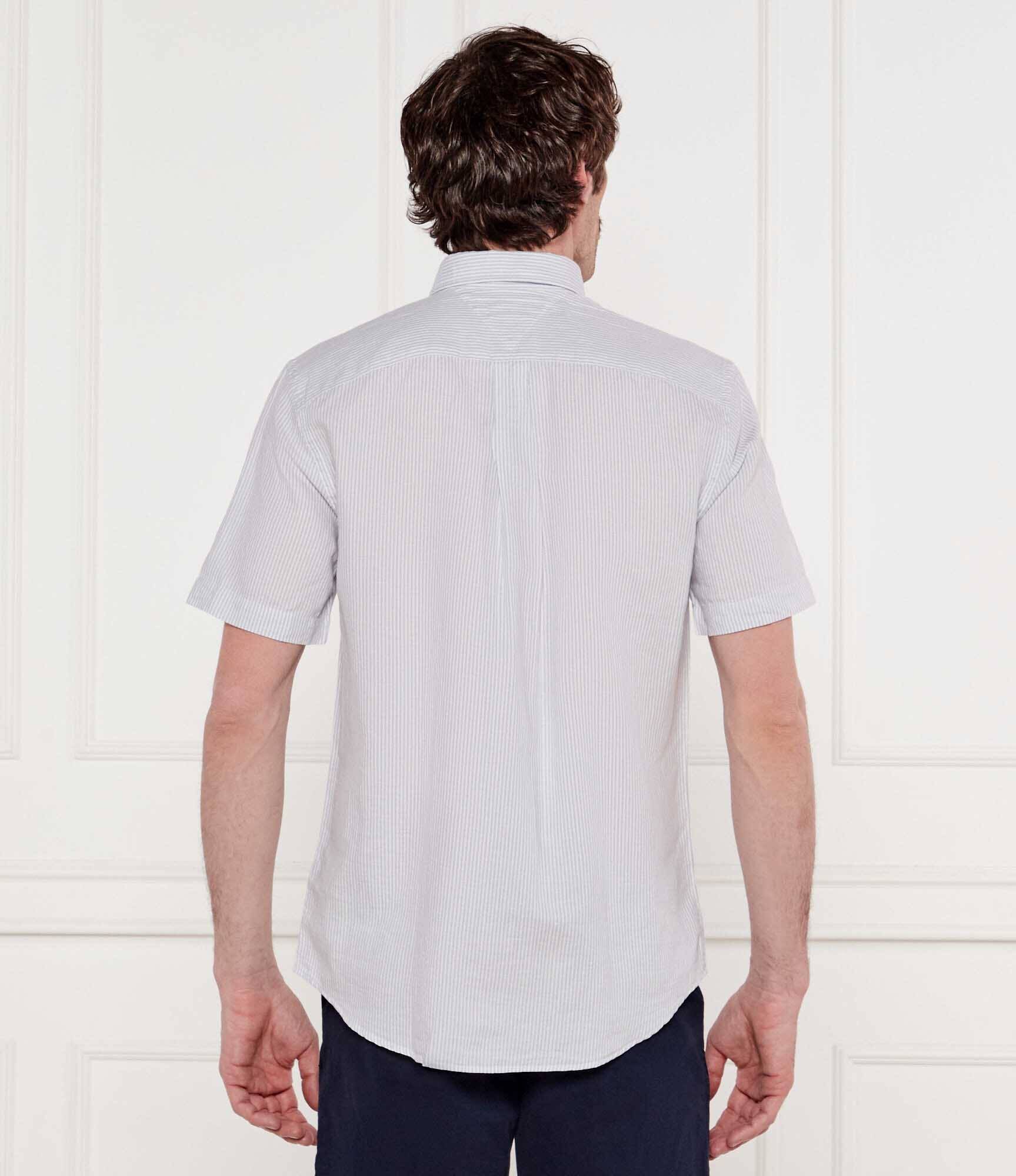Tommy Hilfiger Cămașă | Regular Fit | cu adaos de in