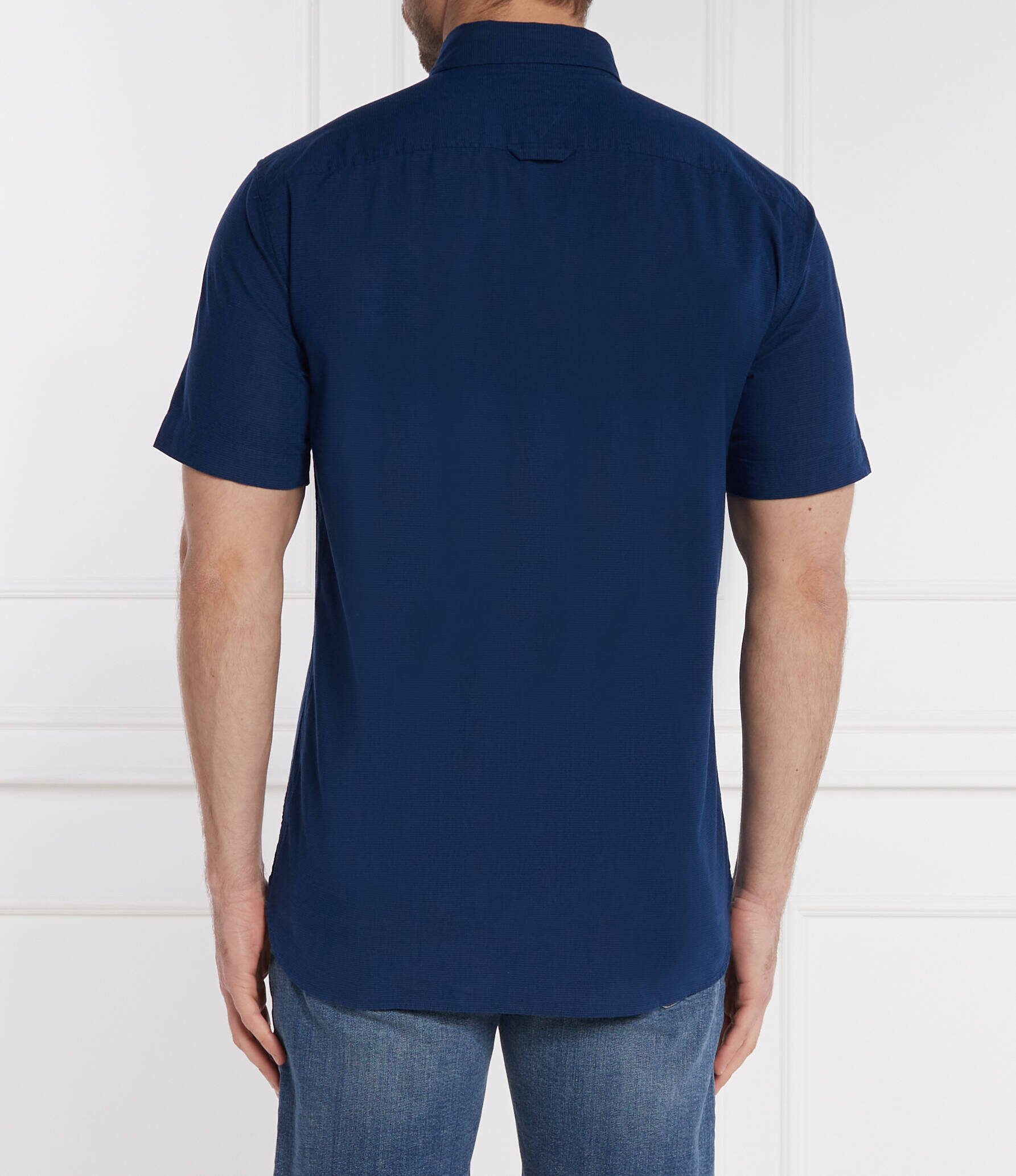 Tommy Hilfiger Cămașă | regular fit | cu adaos de in