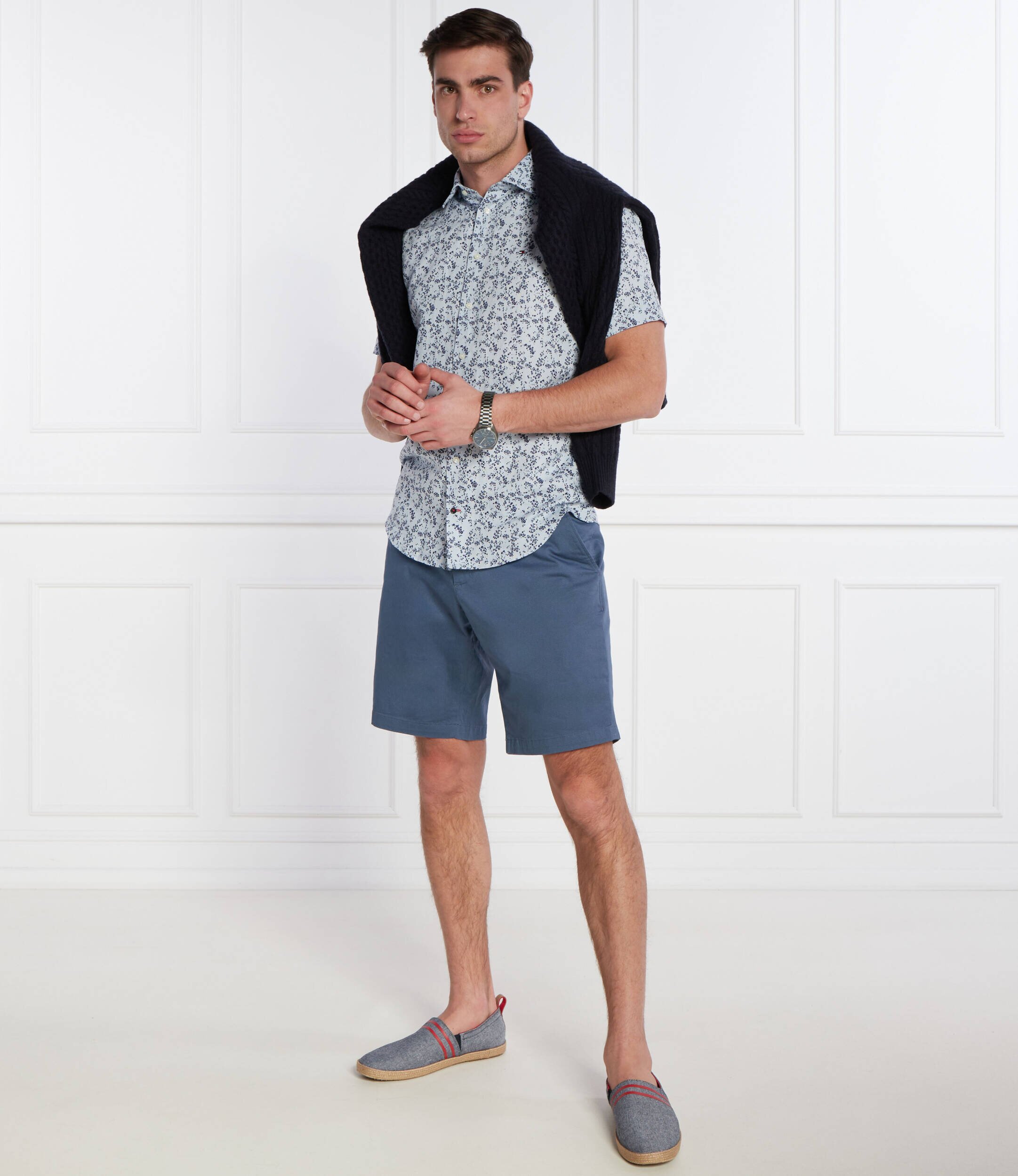 Tommy Hilfiger Cămașă | Regular Fit | cu adaos de in