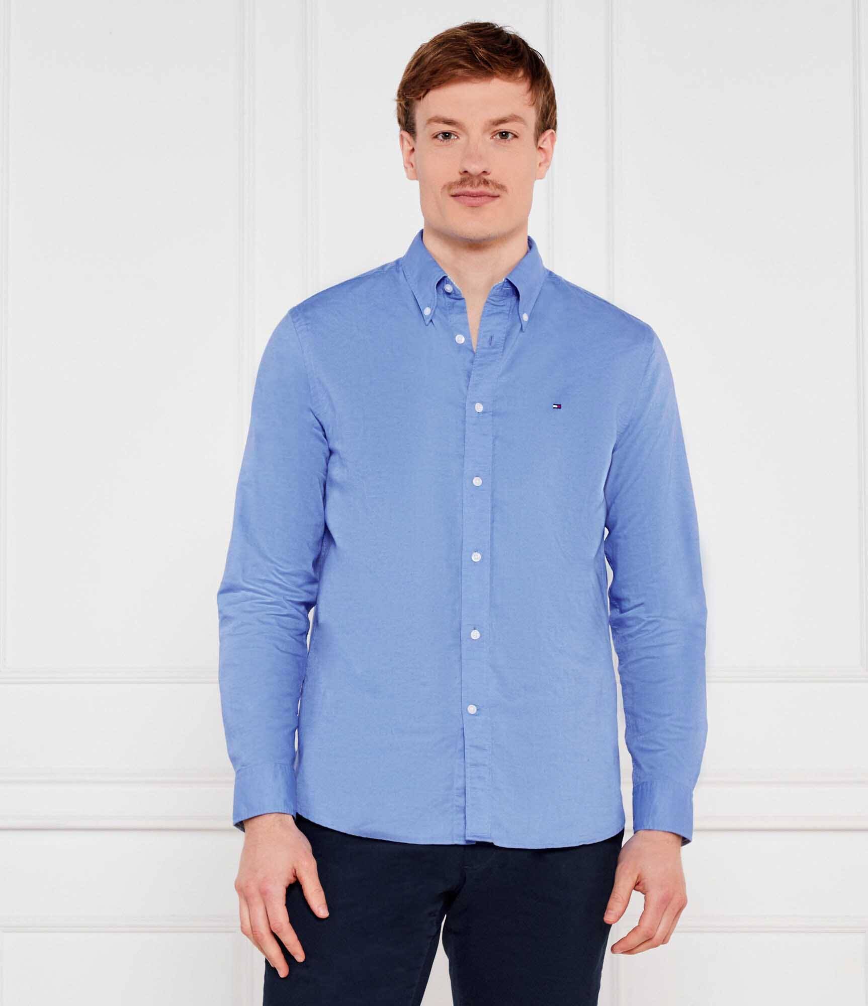 Tommy Hilfiger Cămașă | Regular Fit | cu adaos de in