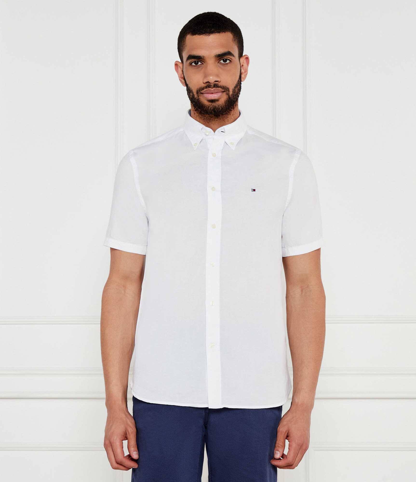 Tommy Hilfiger Cămașă | Regular Fit | cu adaos de in