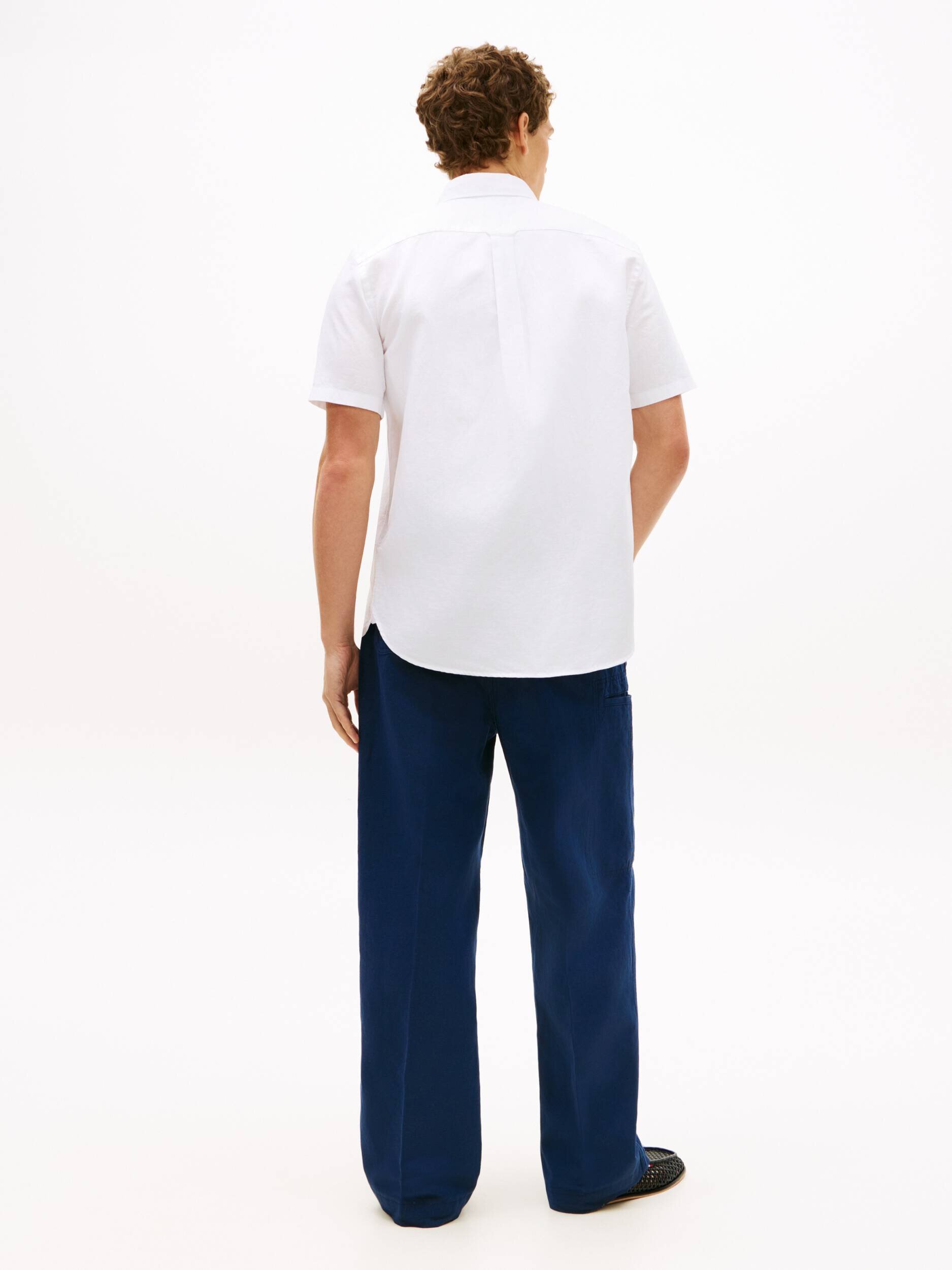 Tommy Hilfiger Cămașă | regular fit | cu adaos de in