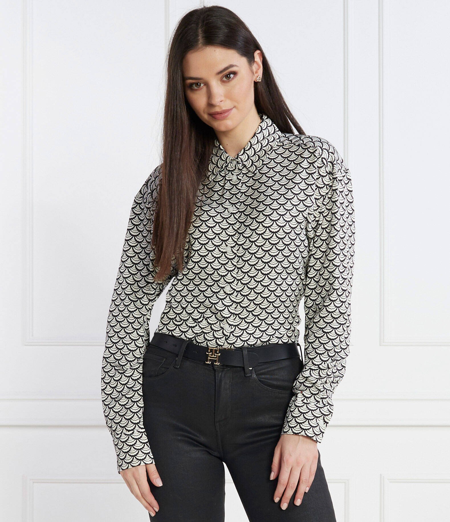 Tommy Hilfiger Cămașă SEAL AOP | Regular Fit