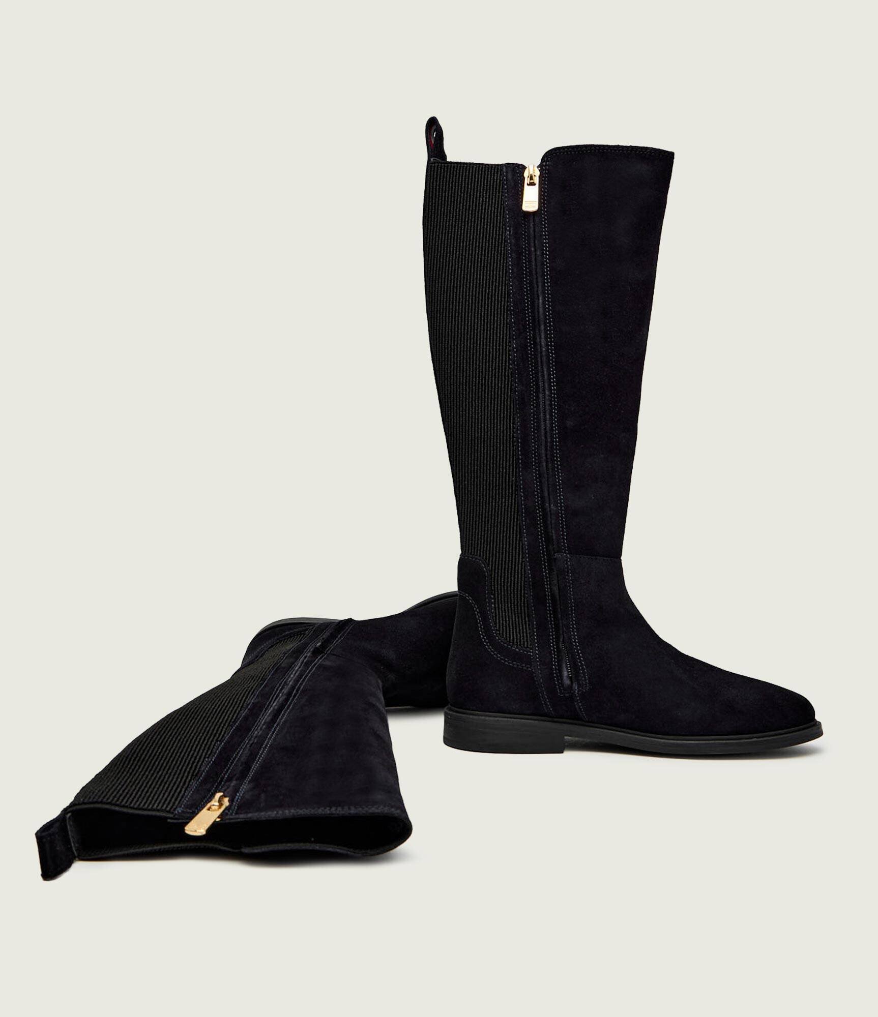 Tommy Hilfiger Cizme | piele întoarsă