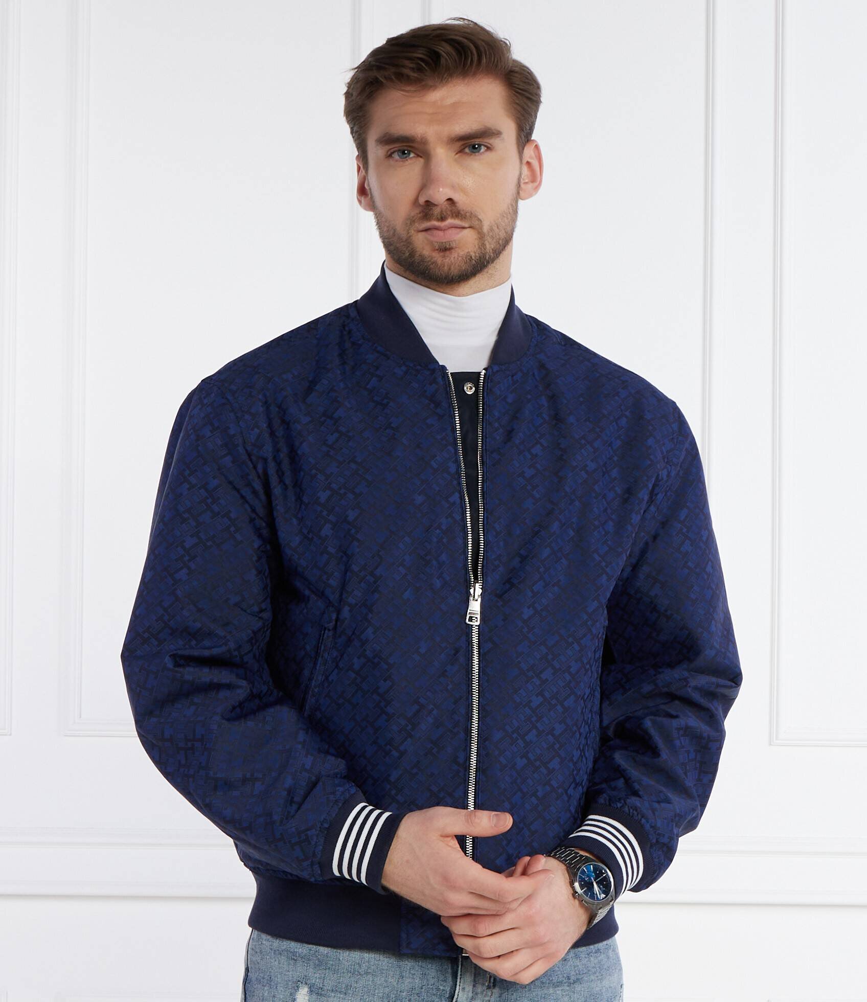 Tommy Hilfiger Cu două fețe geacă bomber | Regular Fit