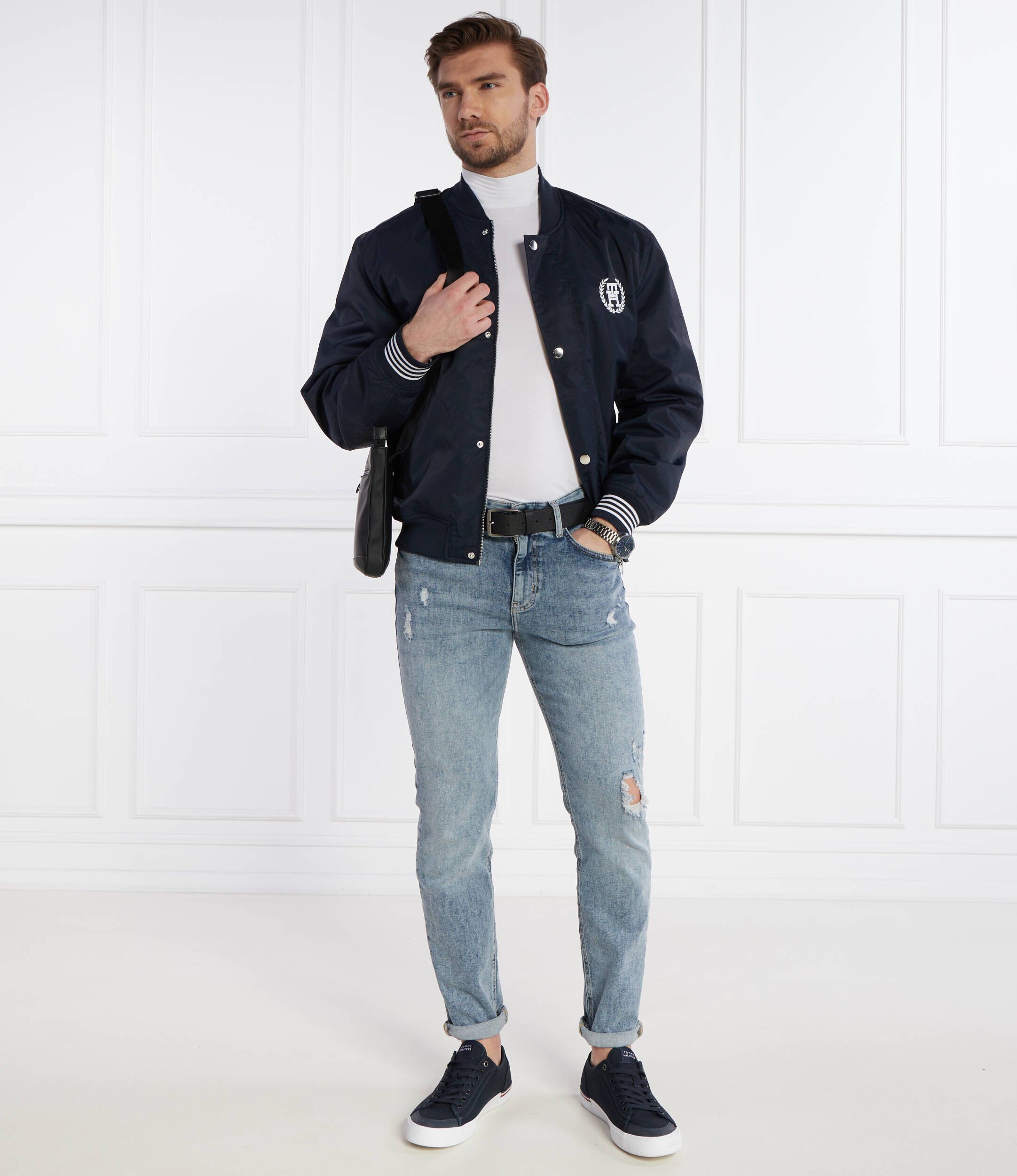 Tommy Hilfiger Cu două fețe geacă bomber | Regular Fit