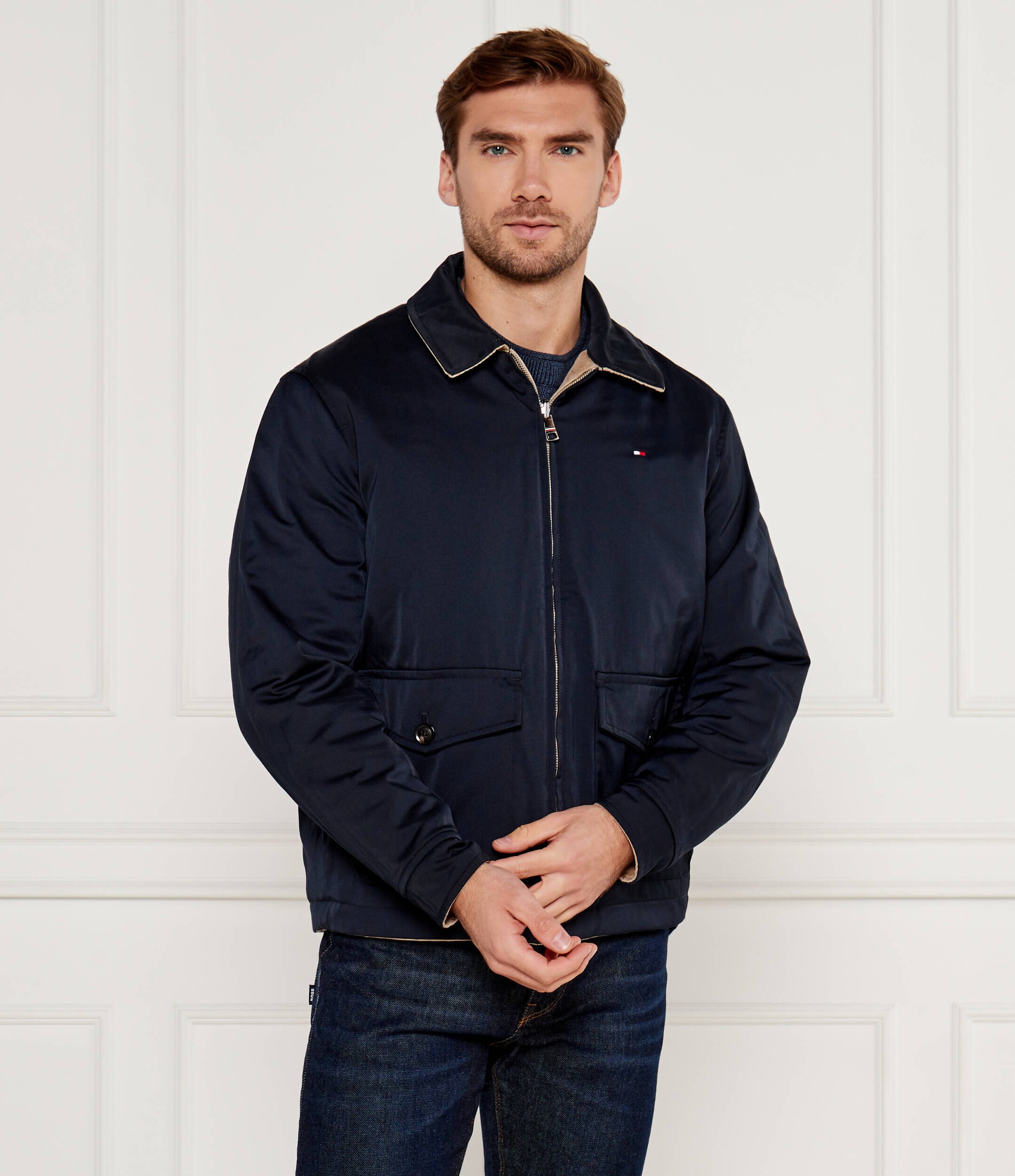Tommy Hilfiger Cu două fețe geacă IVY | Regular Fit