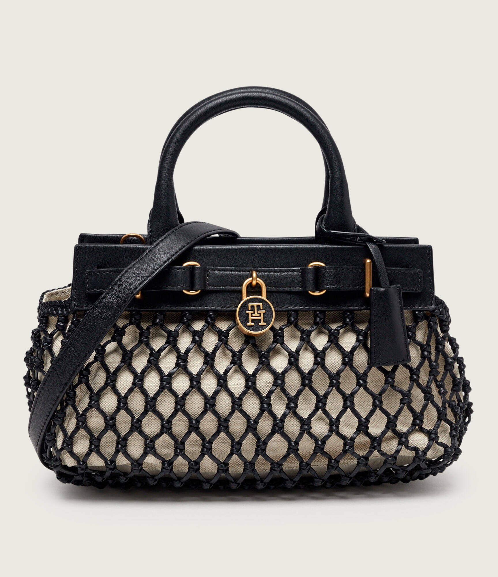 Tommy Hilfiger Cufăr AMERICAN ICON cu adaos de piele