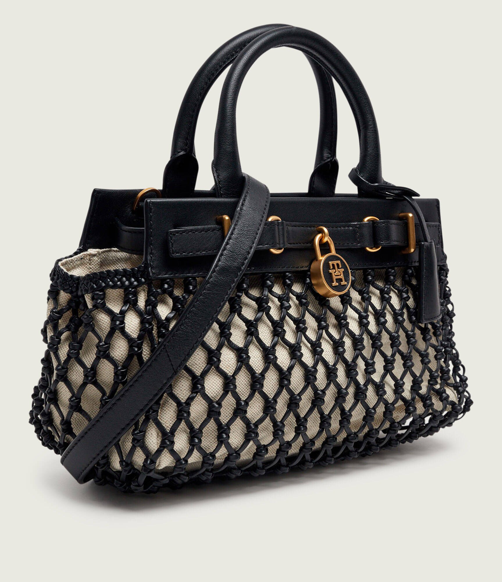 Tommy Hilfiger Cufăr AMERICAN ICON cu adaos de piele