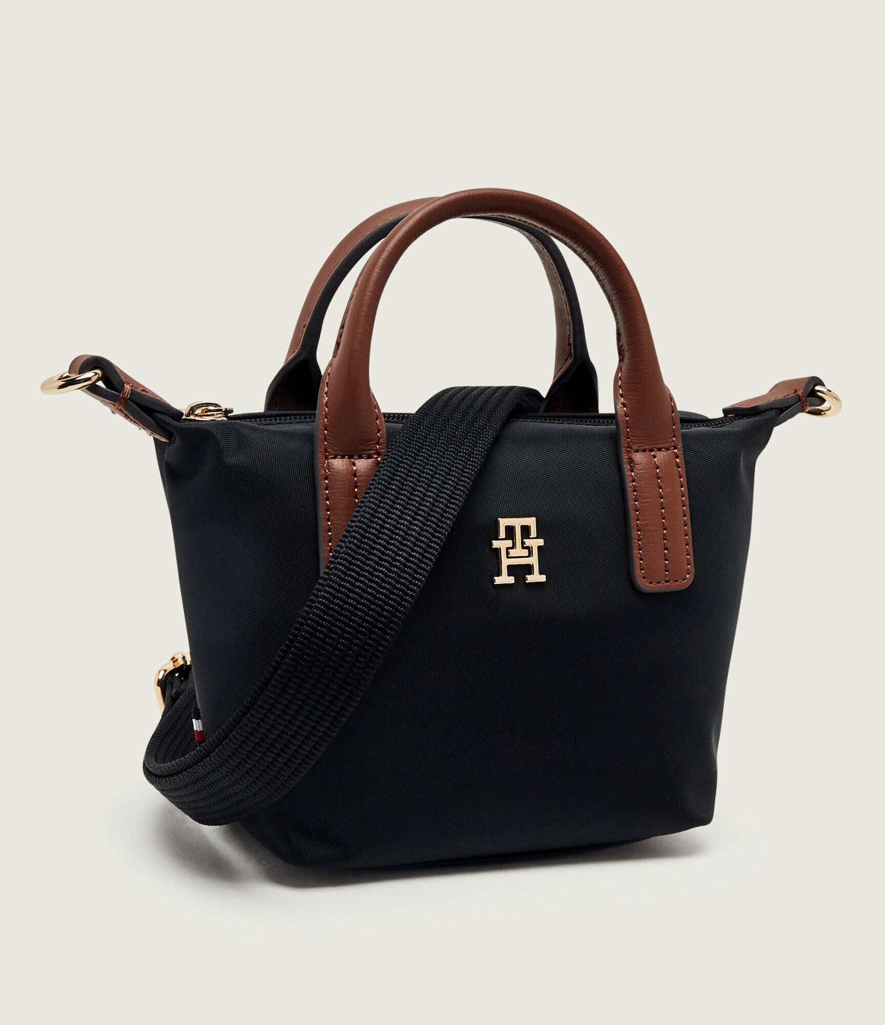 Tommy Hilfiger Cufăr cu adaos de piele