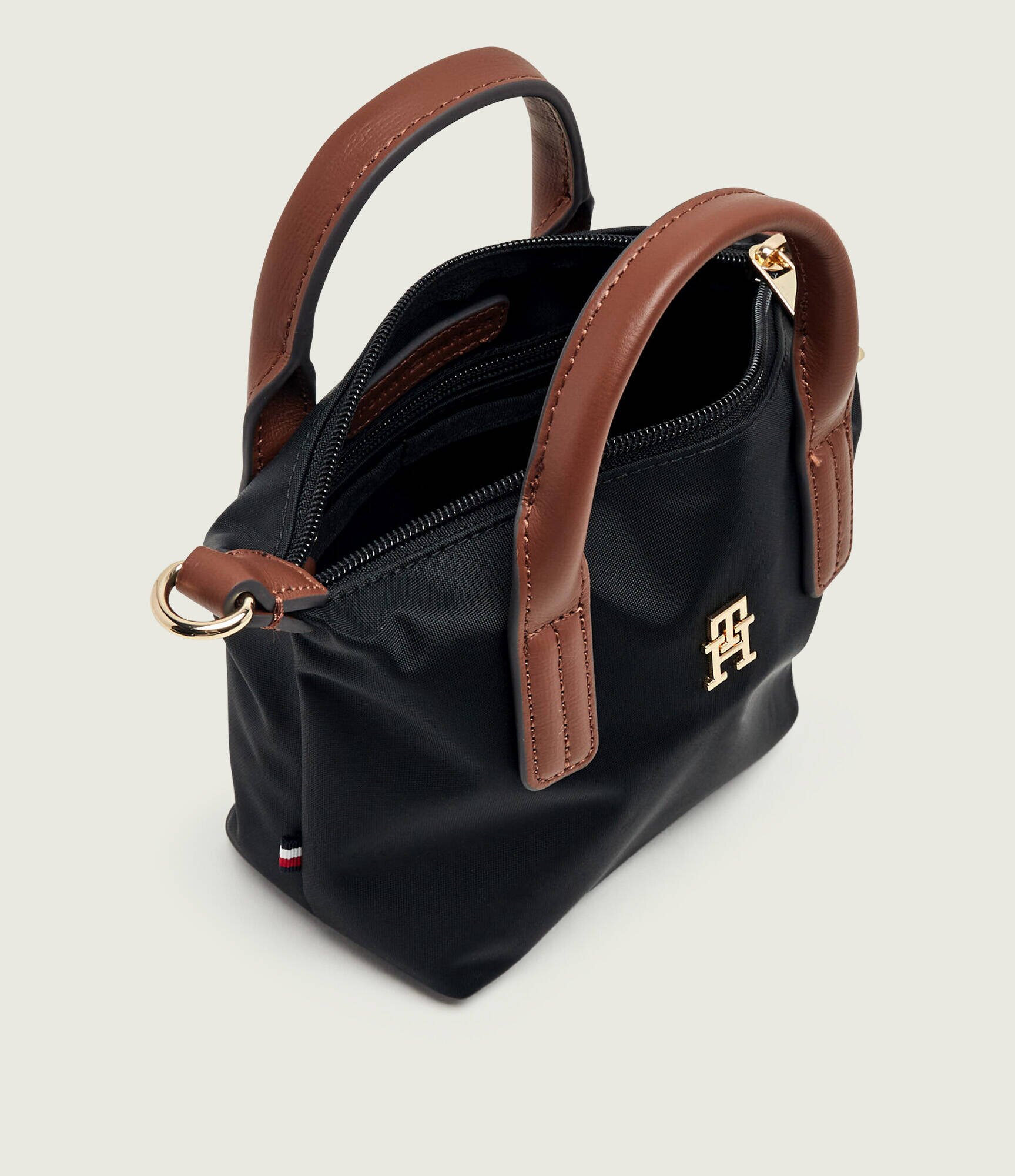 Tommy Hilfiger Cufăr cu adaos de piele
