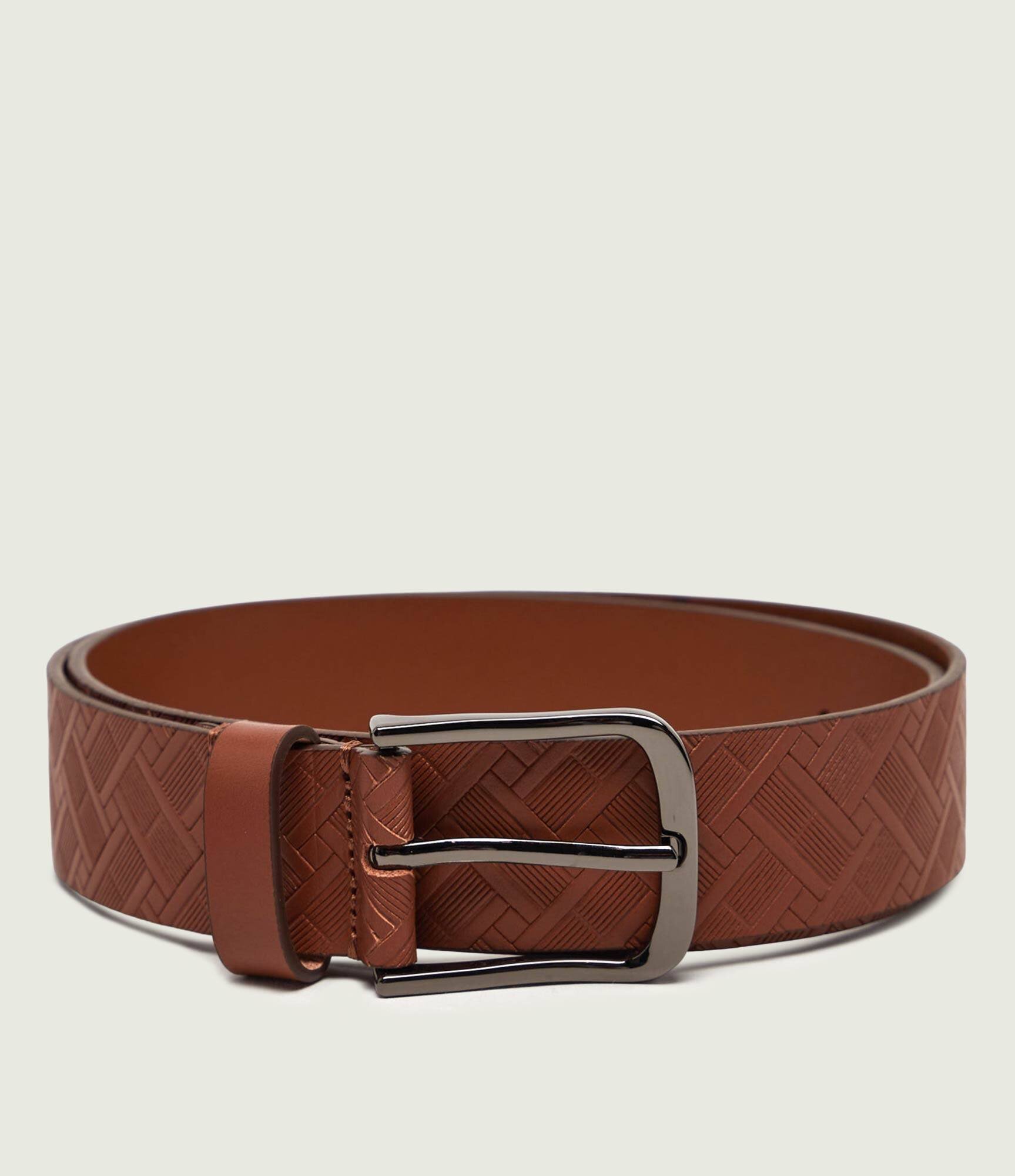 Tommy Hilfiger Curea de piele TH Flag Monogram