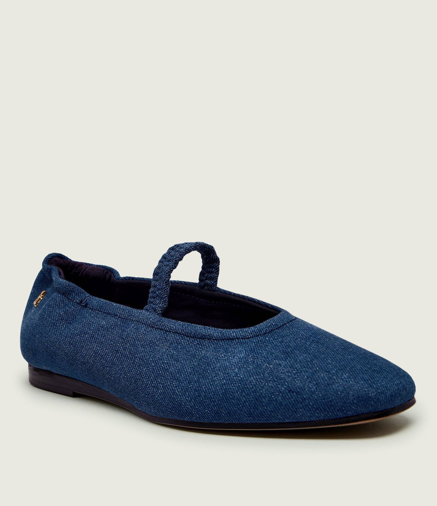 Tommy Hilfiger De blugi balerini Mary Jane cu adaos de piele