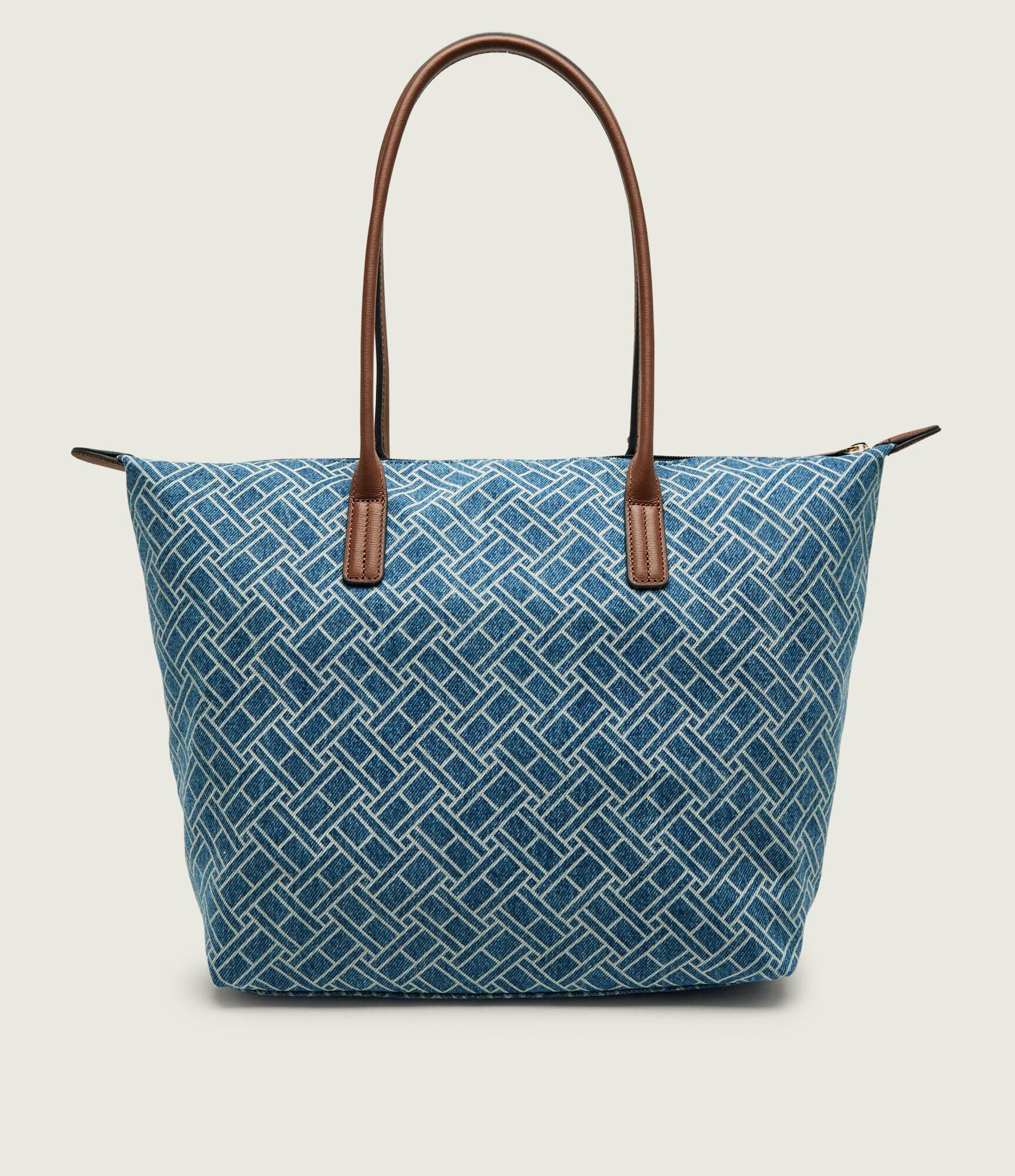 Tommy Hilfiger De blugi geantă shopper cu adaos de piele