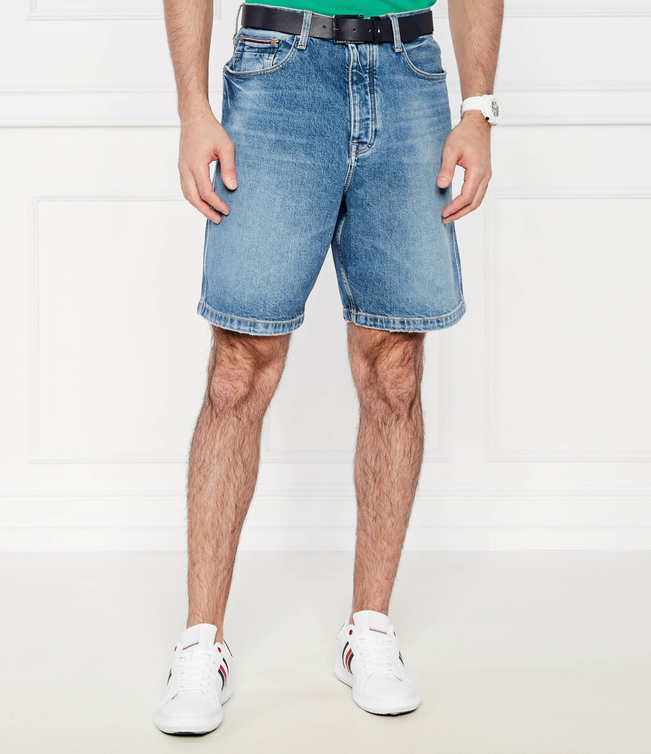 Tommy Hilfiger De blugi pantaloni scurți 4YRS EAST | Regular Fit | stretch
