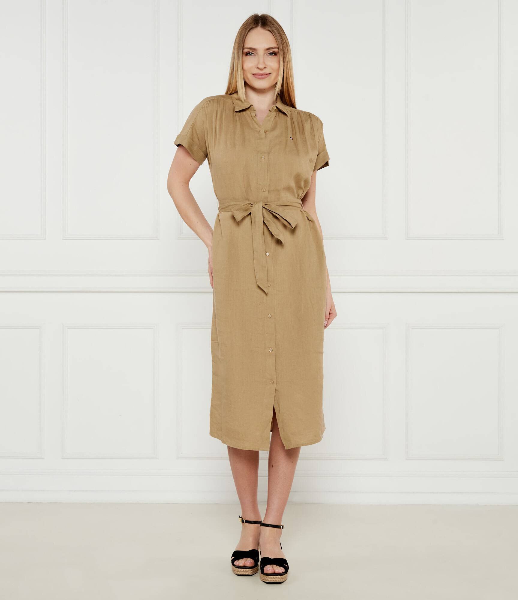 Tommy Hilfiger De in rochie cu cordon