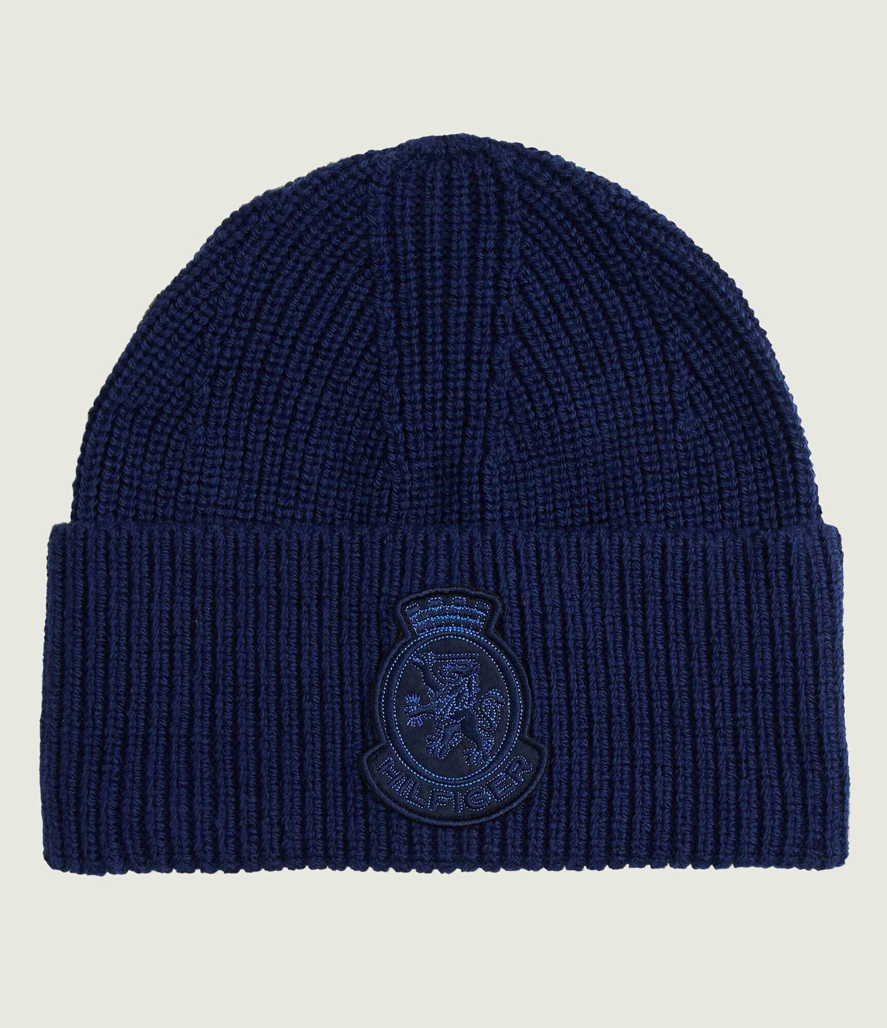 Tommy Hilfiger De lână căciulă TH CREST cu adaos de cașmir