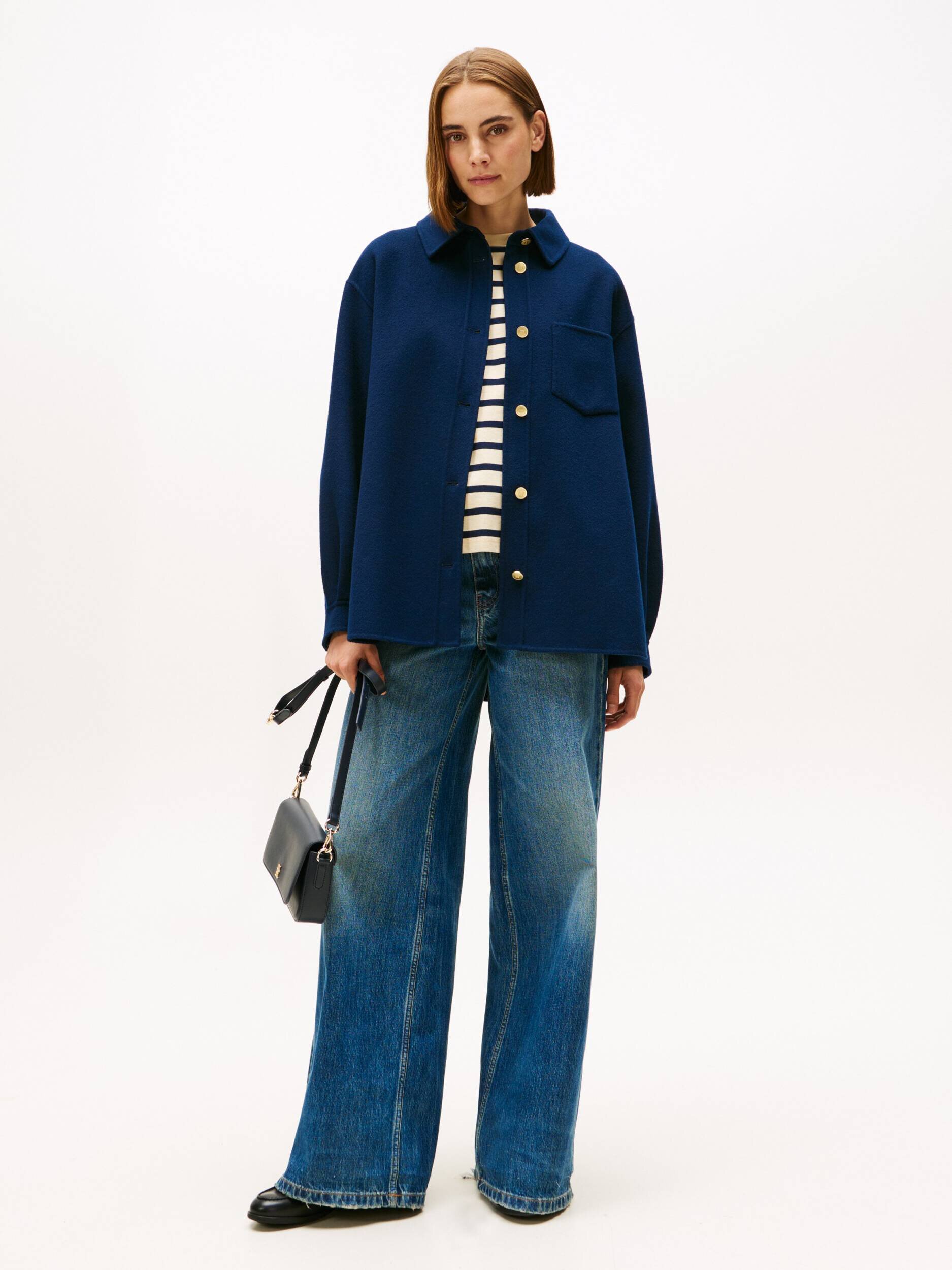 Tommy Hilfiger De lână cămașă | regular fit