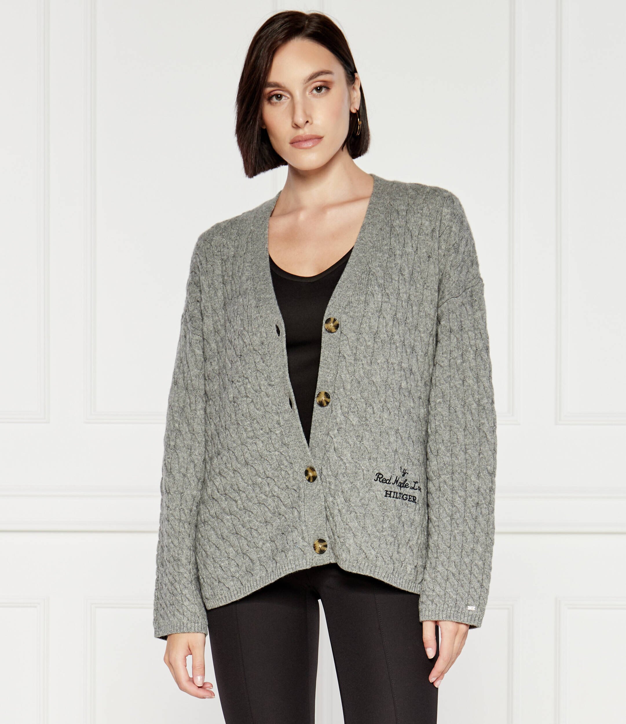 Tommy Hilfiger De lână cardigan | Regular Fit