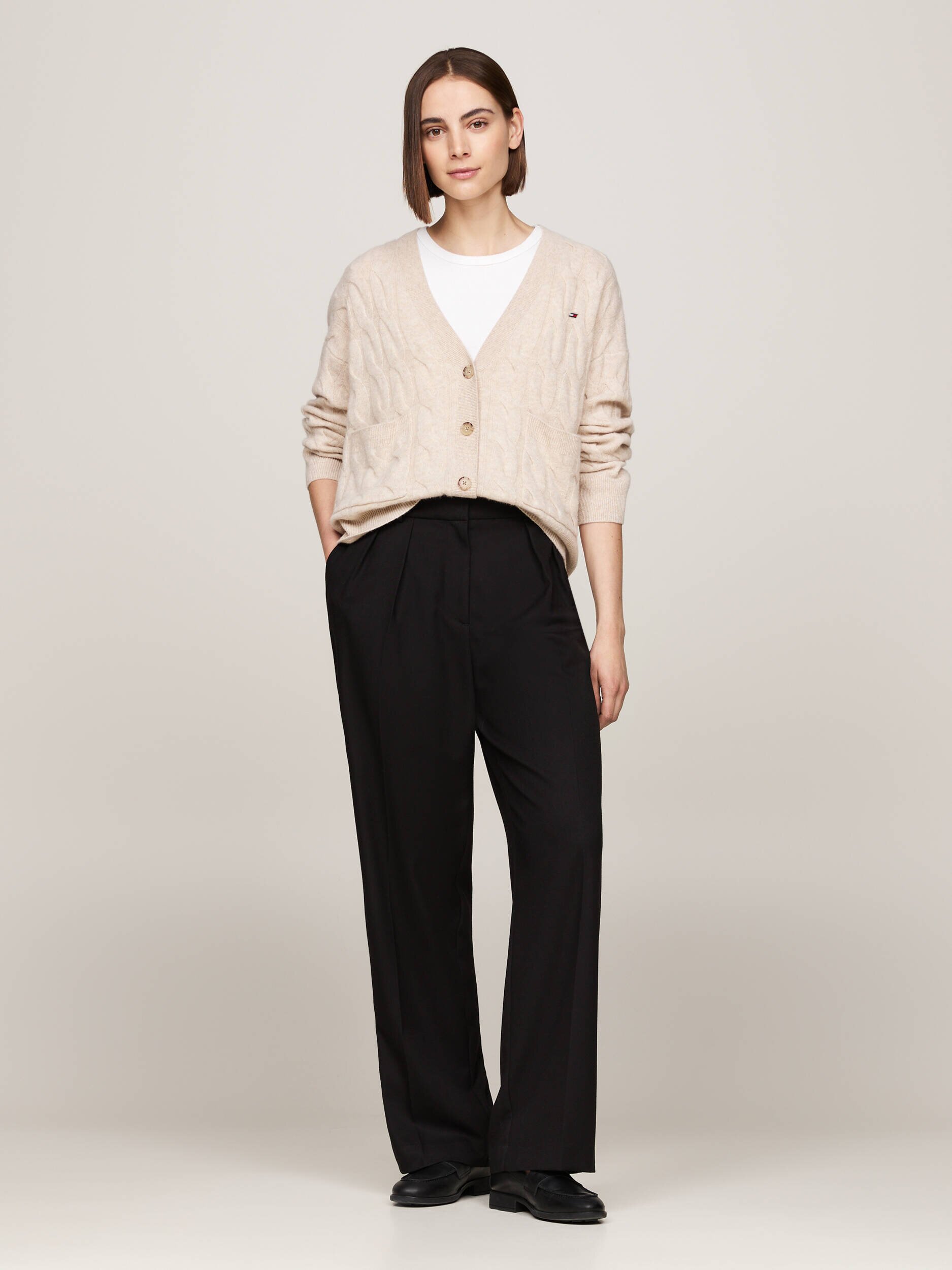 Tommy Hilfiger De lână cardigan | Regular Fit