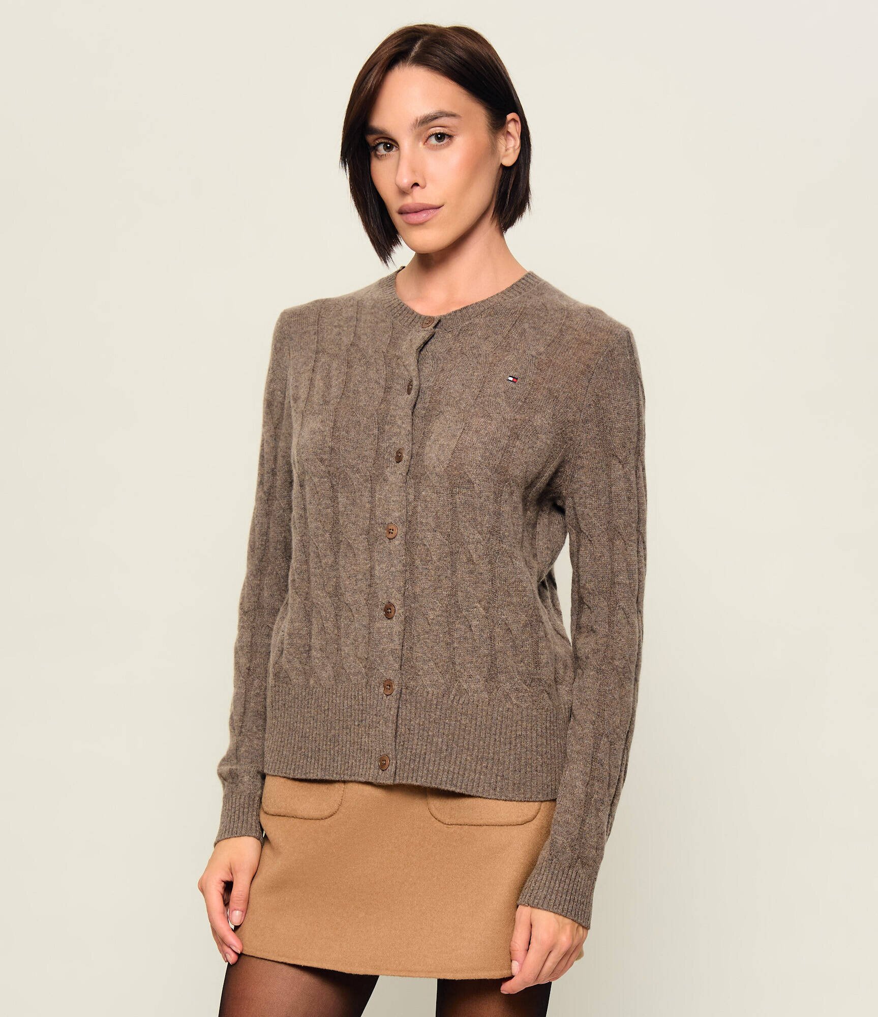 Tommy Hilfiger De lână cardigan | Slim Fit