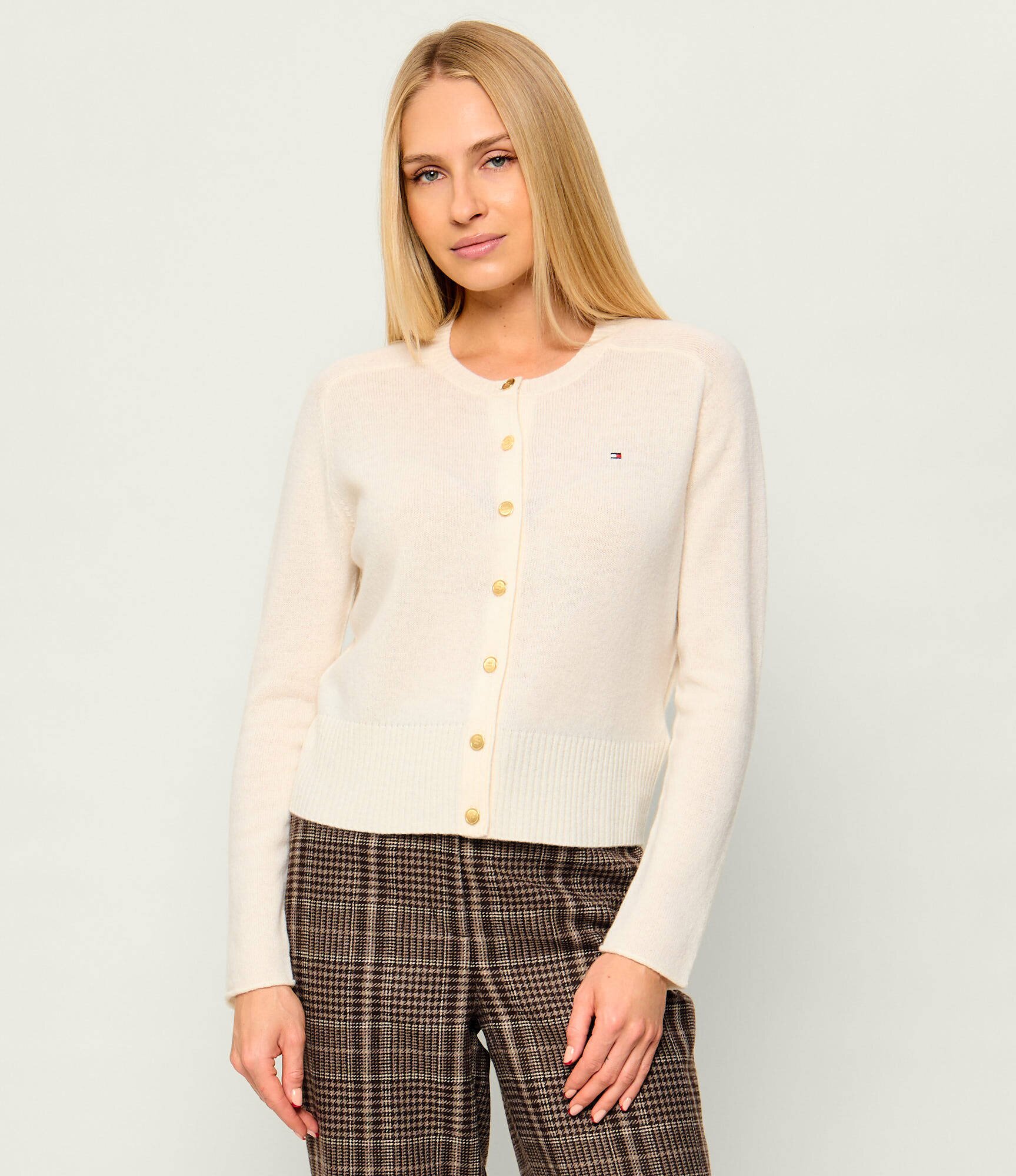 Tommy Hilfiger De lână cardigan | Slim Fit