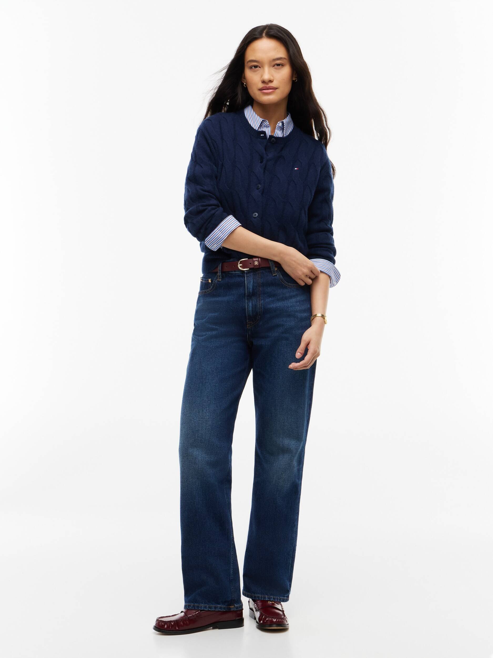 Tommy Hilfiger De lână cardigan | Slim Fit