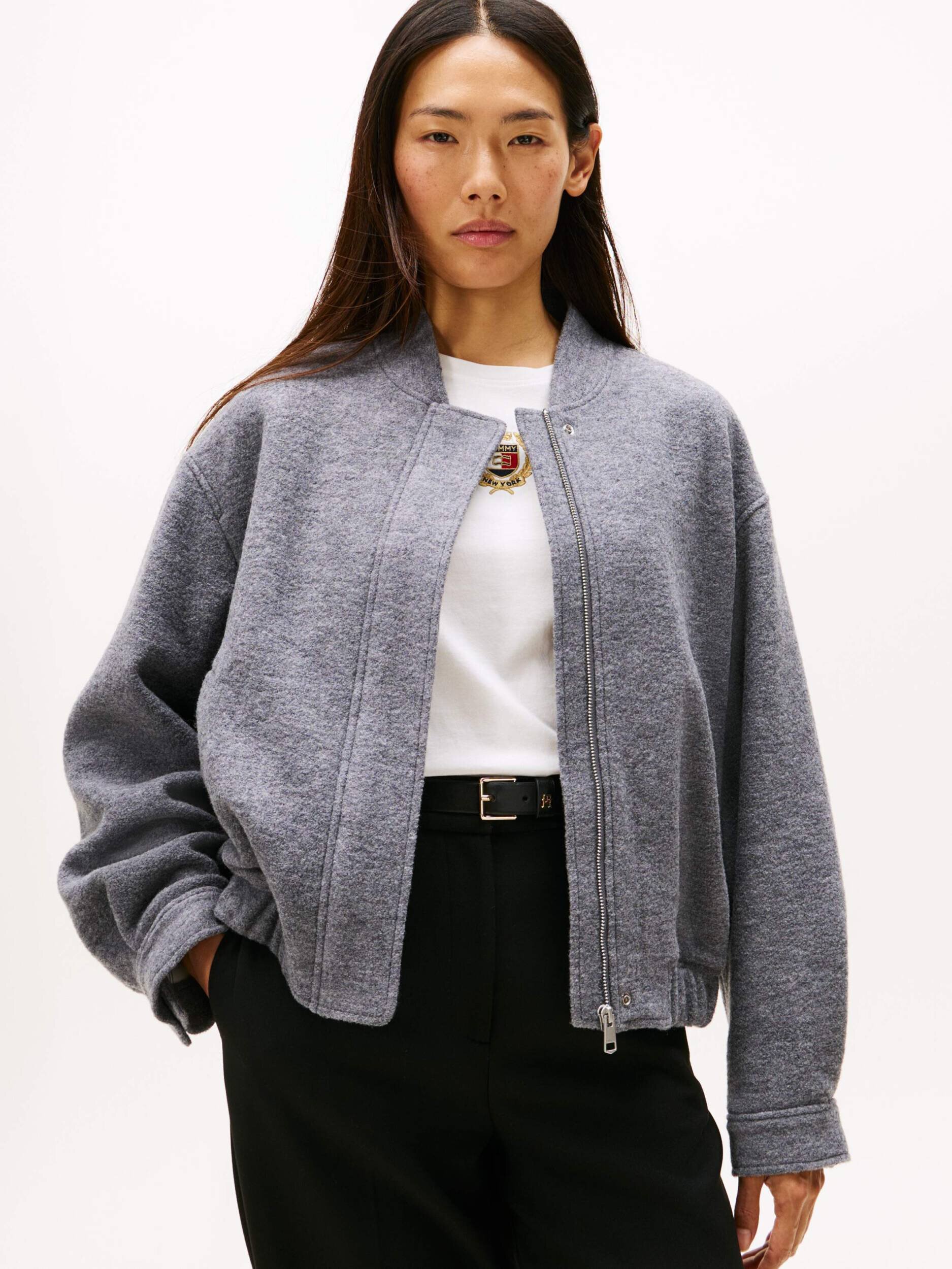 Tommy Hilfiger De lână geacă bomber | regular fit